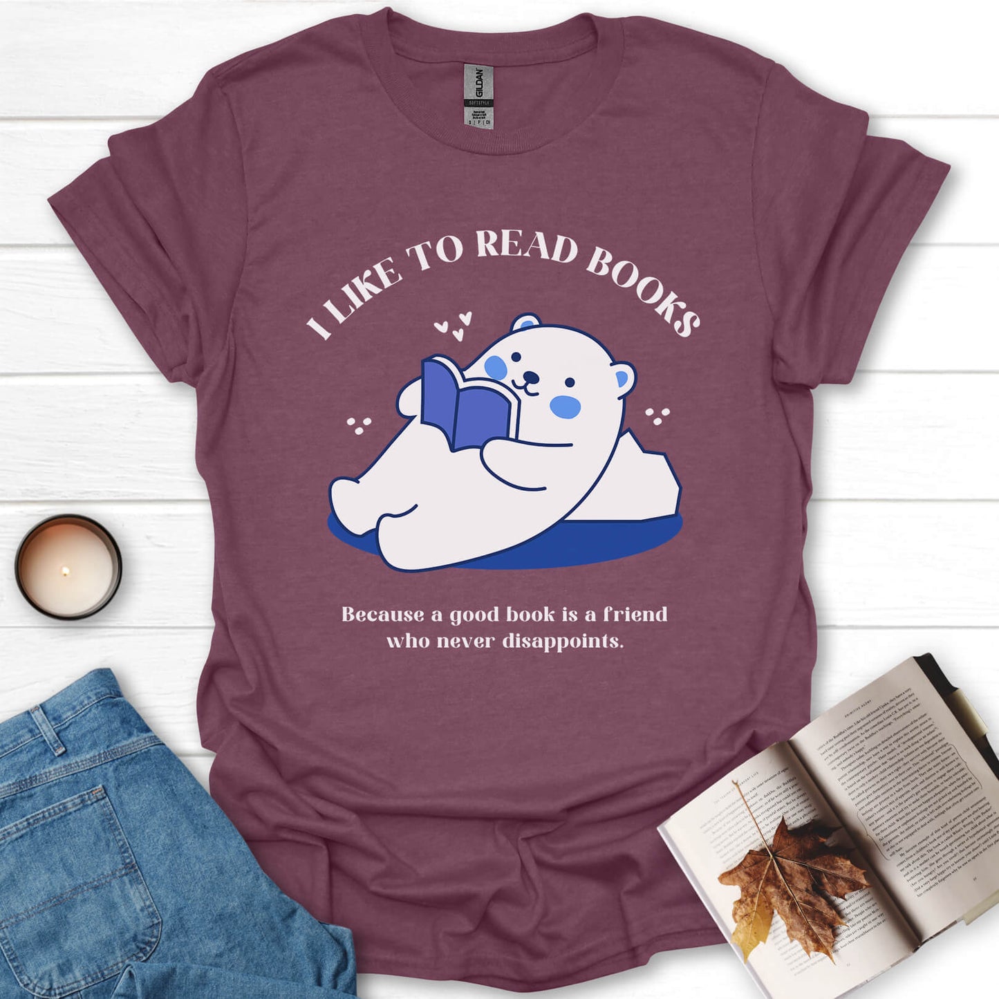 I Like To Read Books T-Shirt