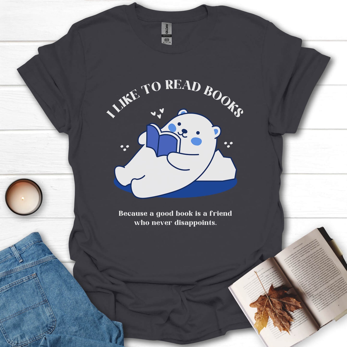 I Like To Read Books T-Shirt