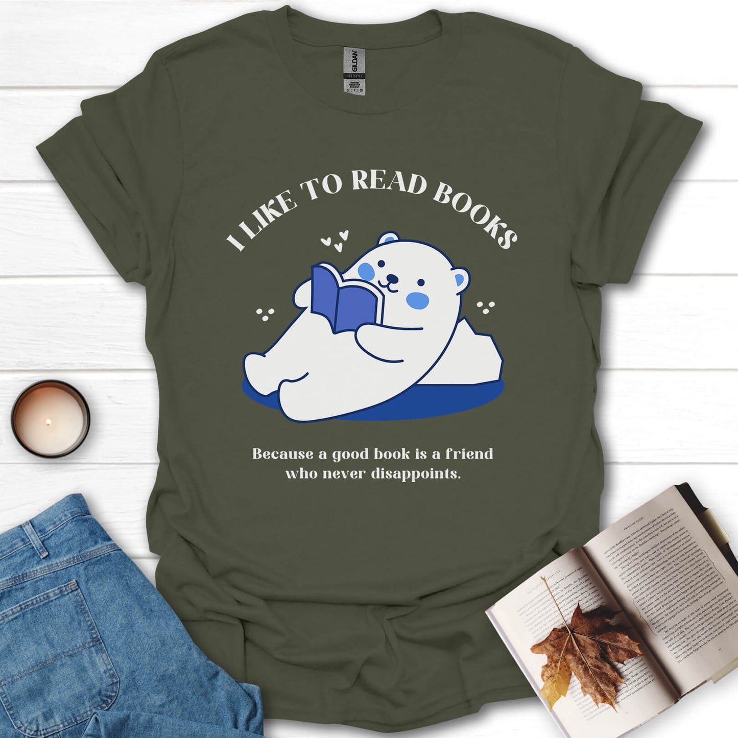 I Like To Read Books T-Shirt