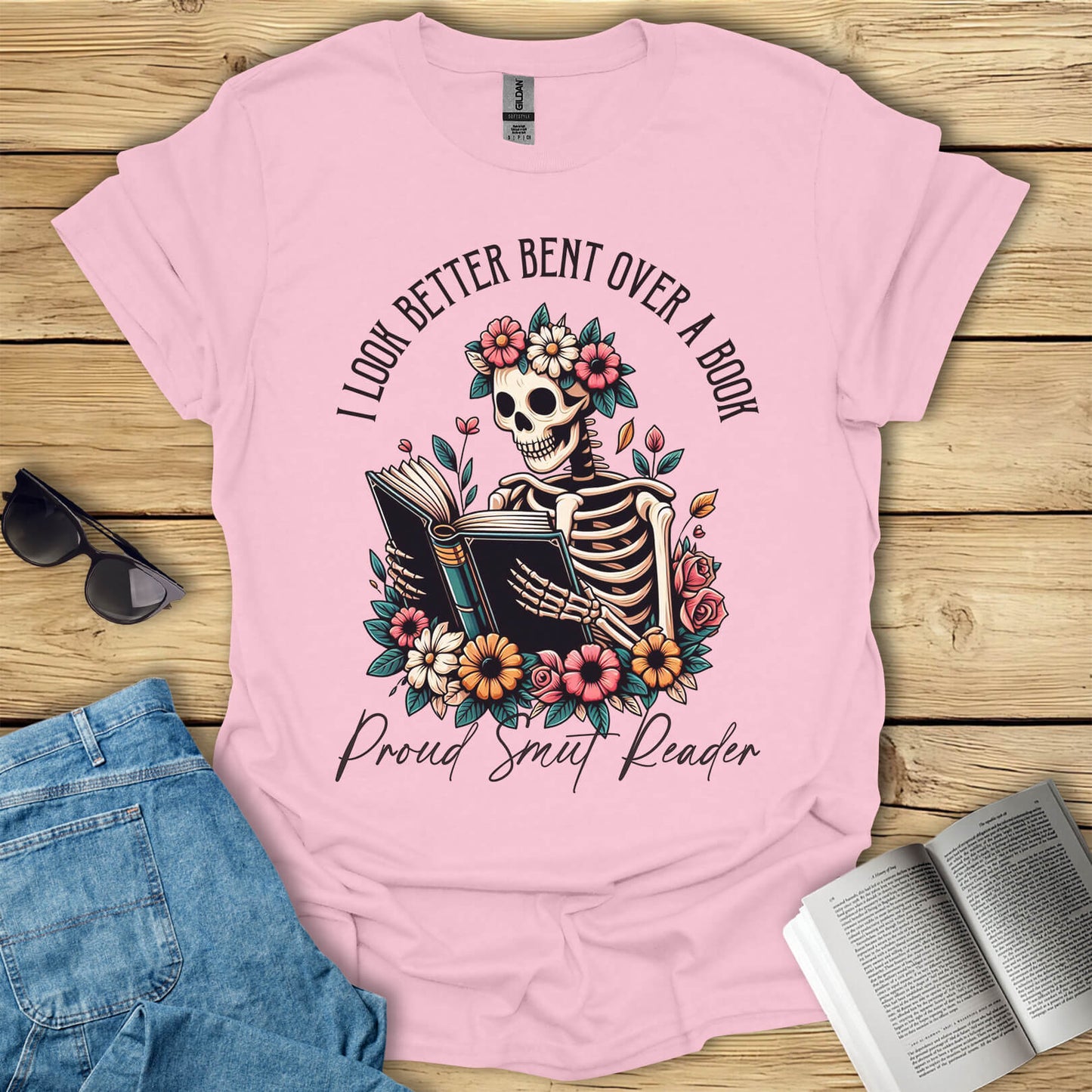 I Look Better Bent Over A Book Smut Books T-Shirt