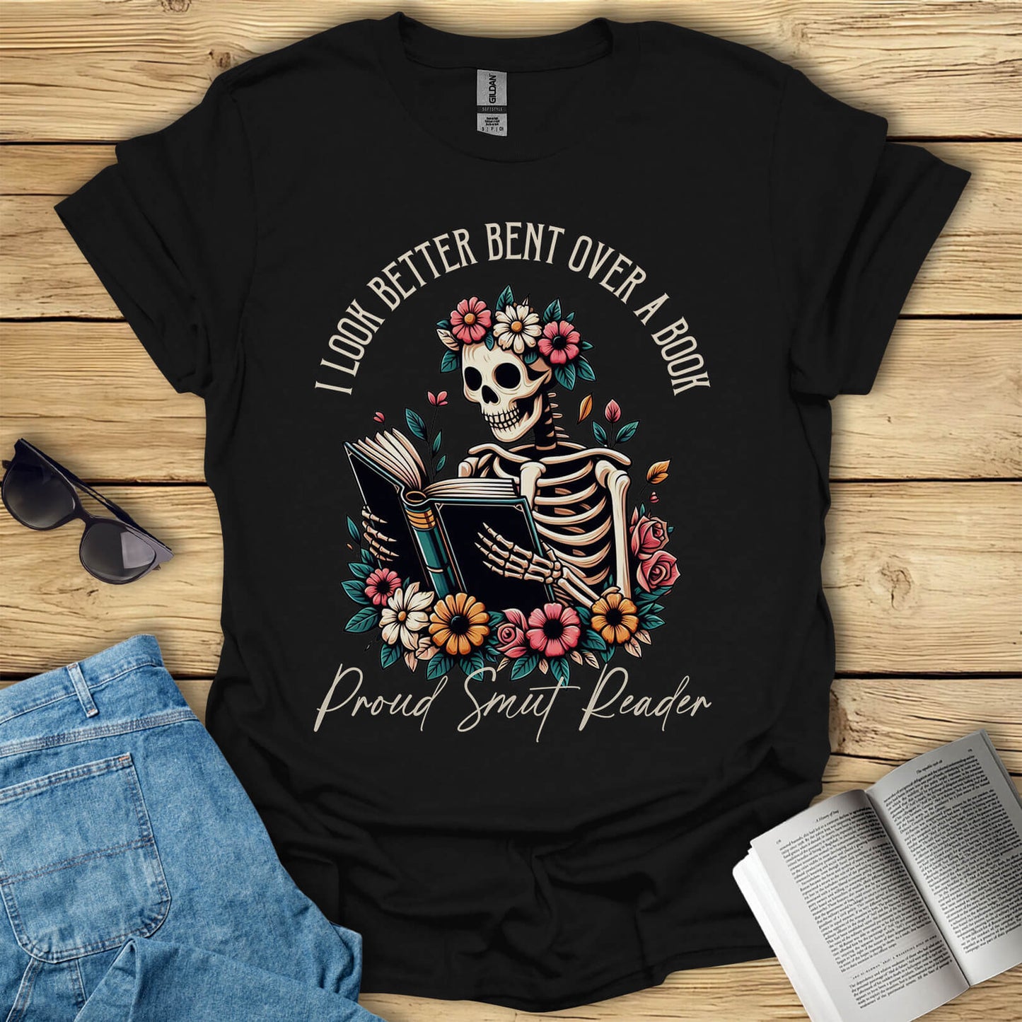I Look Better Bent Over A Book Smut Books T-Shirt
