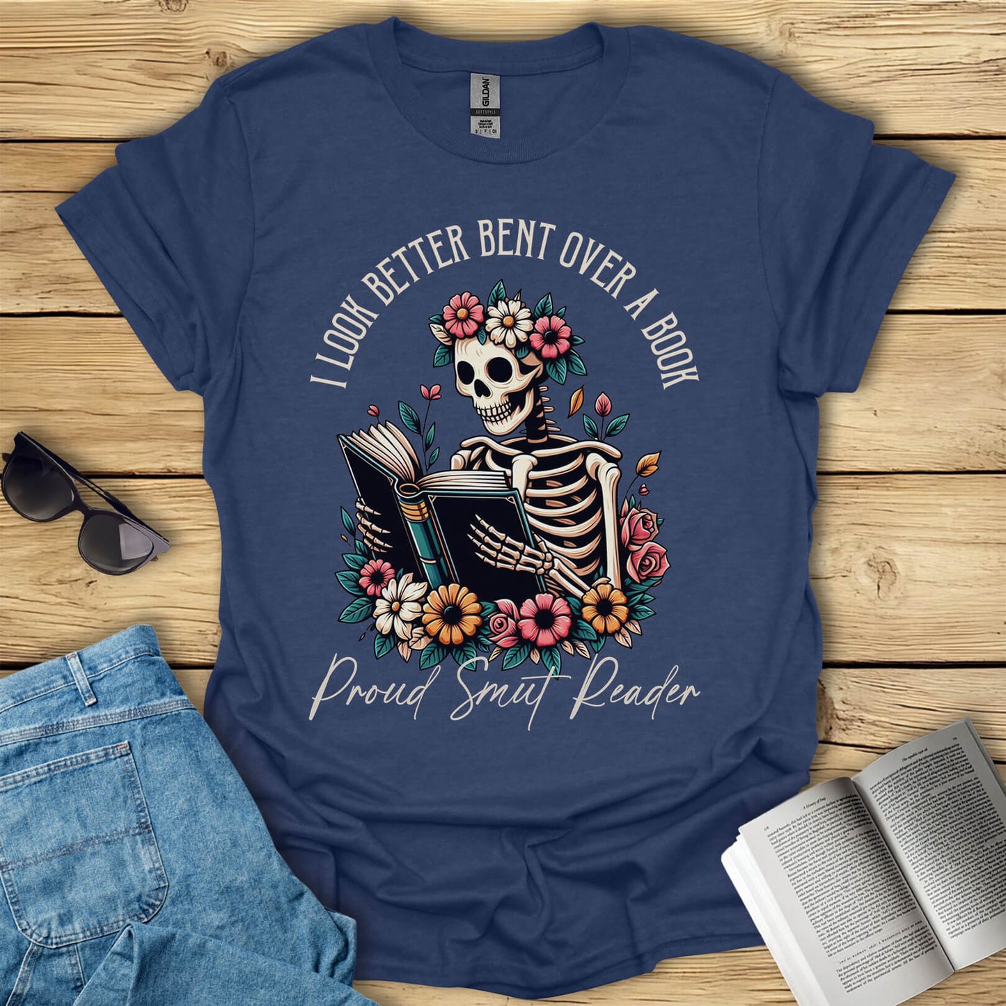 I Look Better Bent Over A Book Smut Books T-Shirt