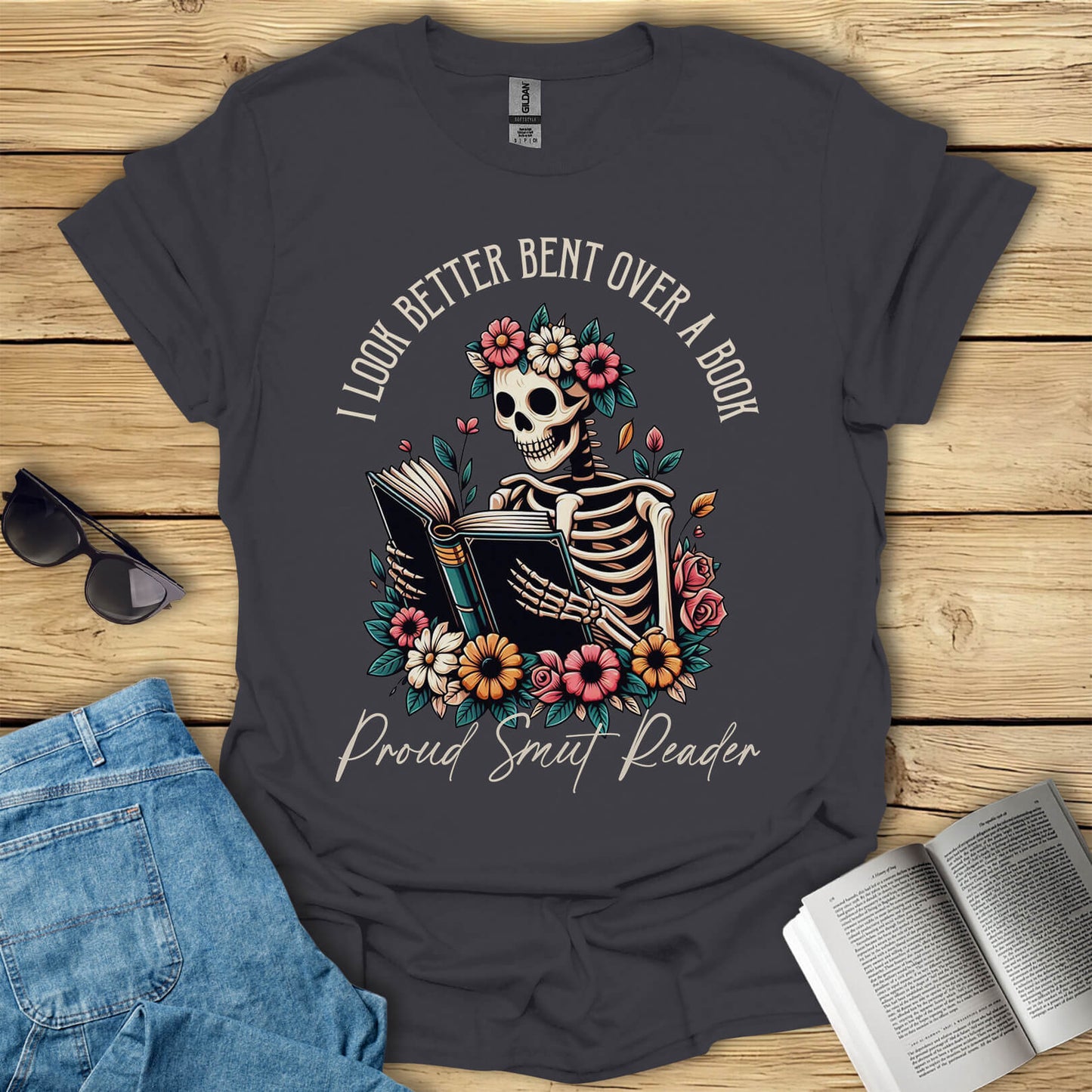 I Look Better Bent Over A Book Smut Books T-Shirt