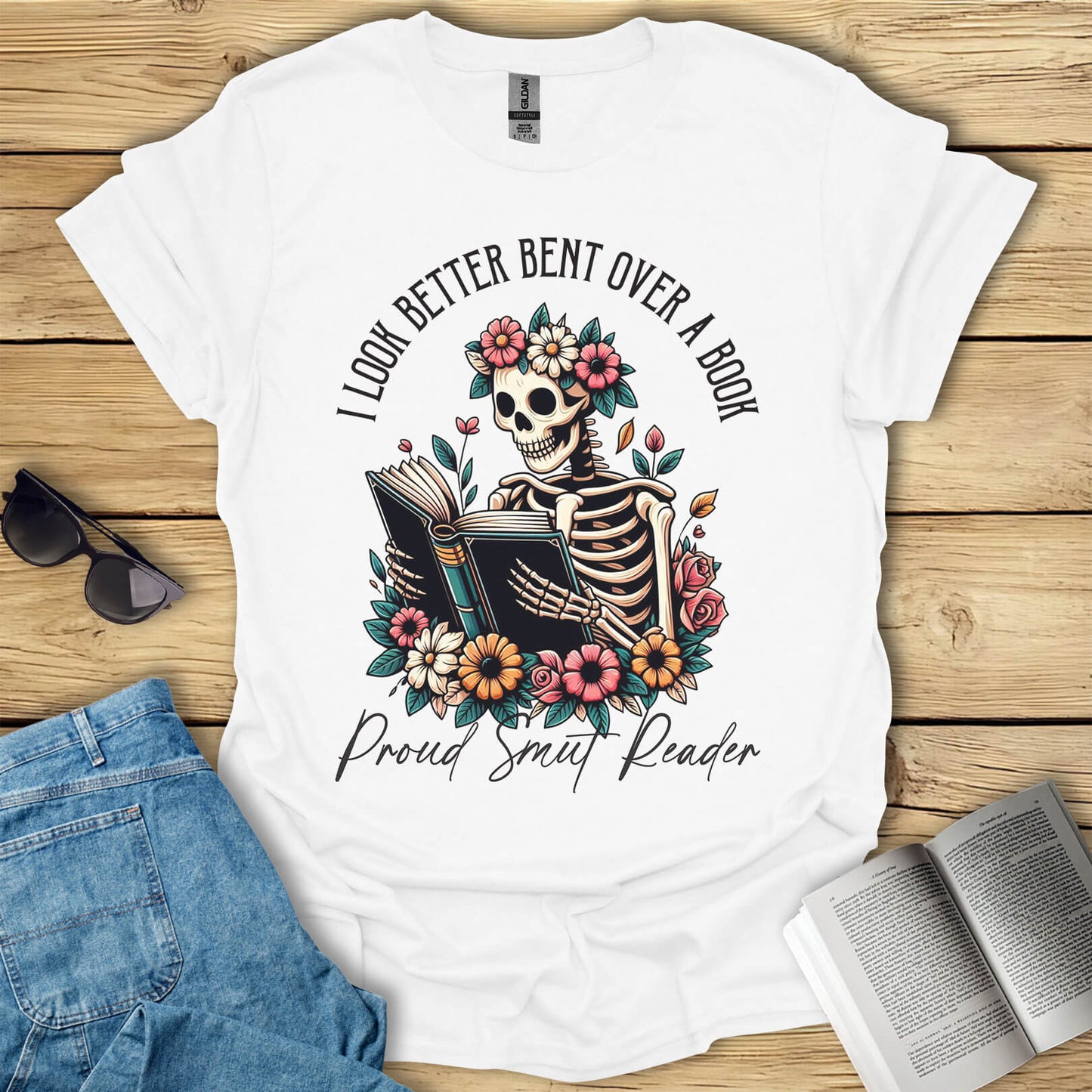 I Look Better Bent Over A Book Smut Books T-Shirt