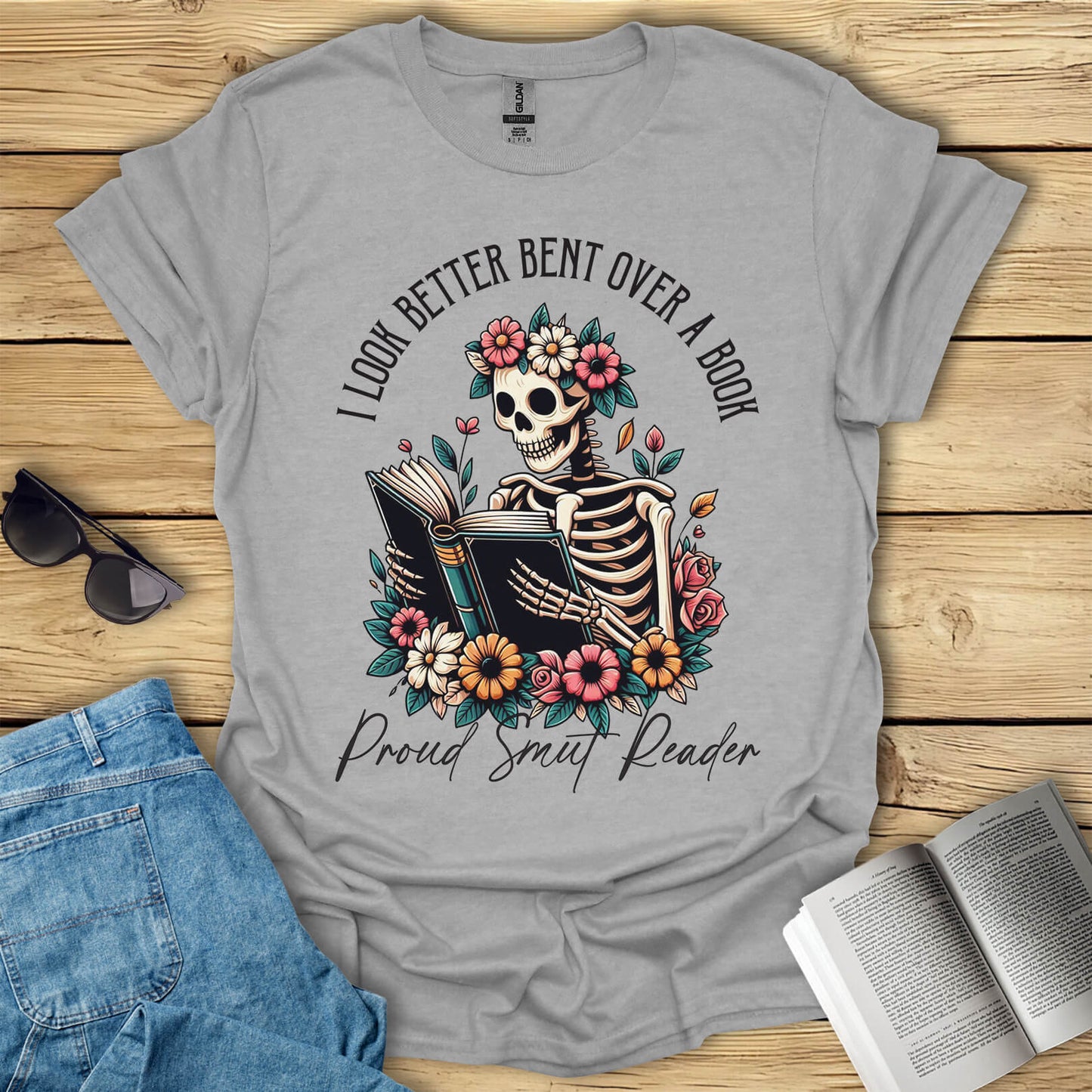 I Look Better Bent Over A Book Smut Books T-Shirt
