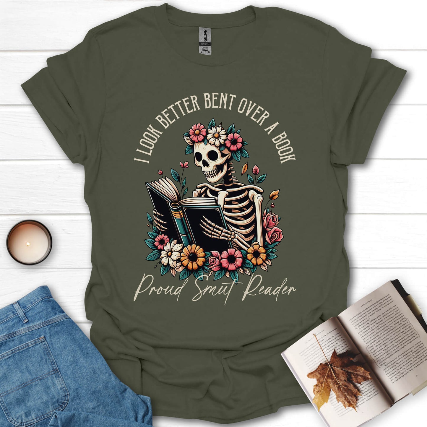 I Look Better Bent Over A Book Smut Books T-Shirt