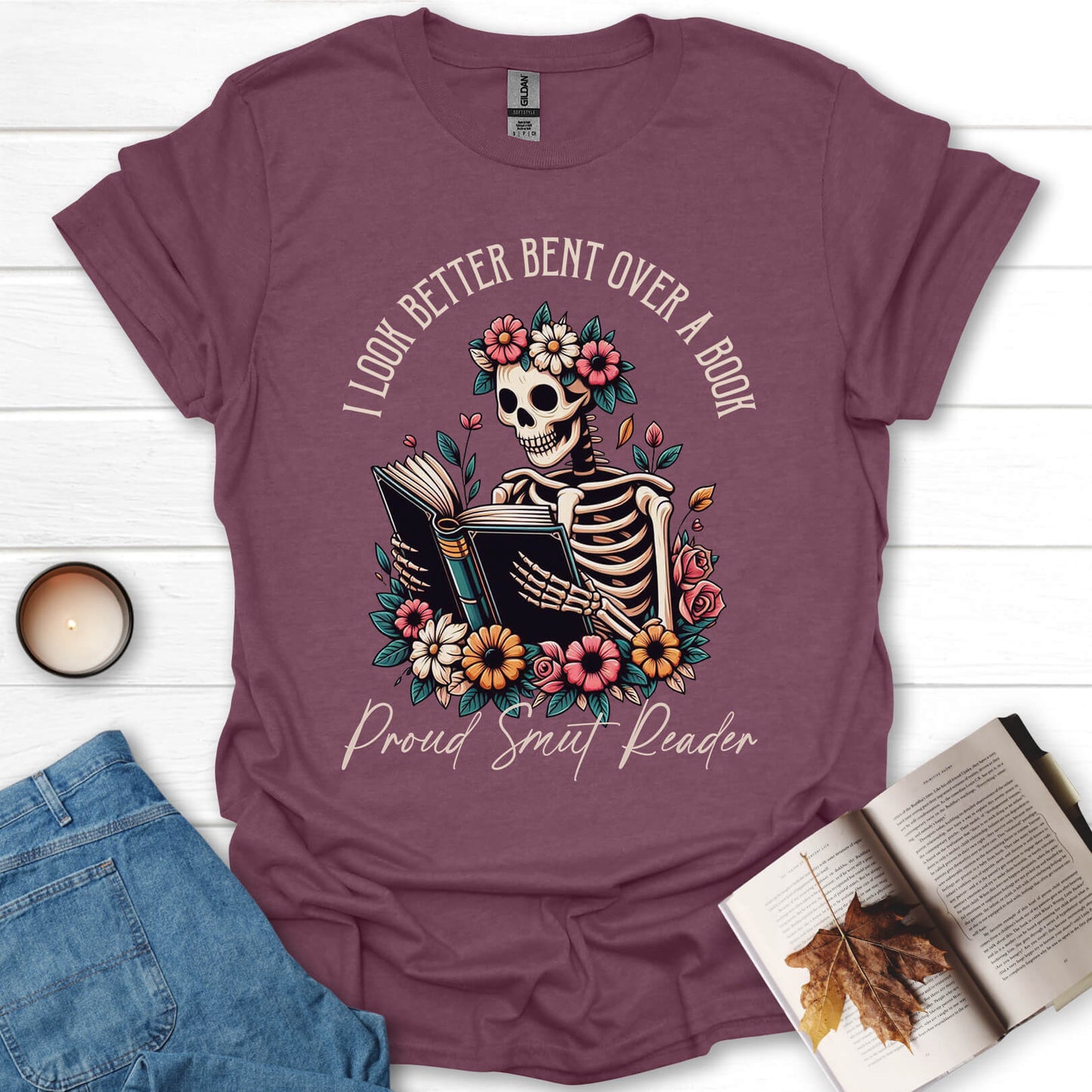 I Look Better Bent Over A Book Smut Books T-Shirt