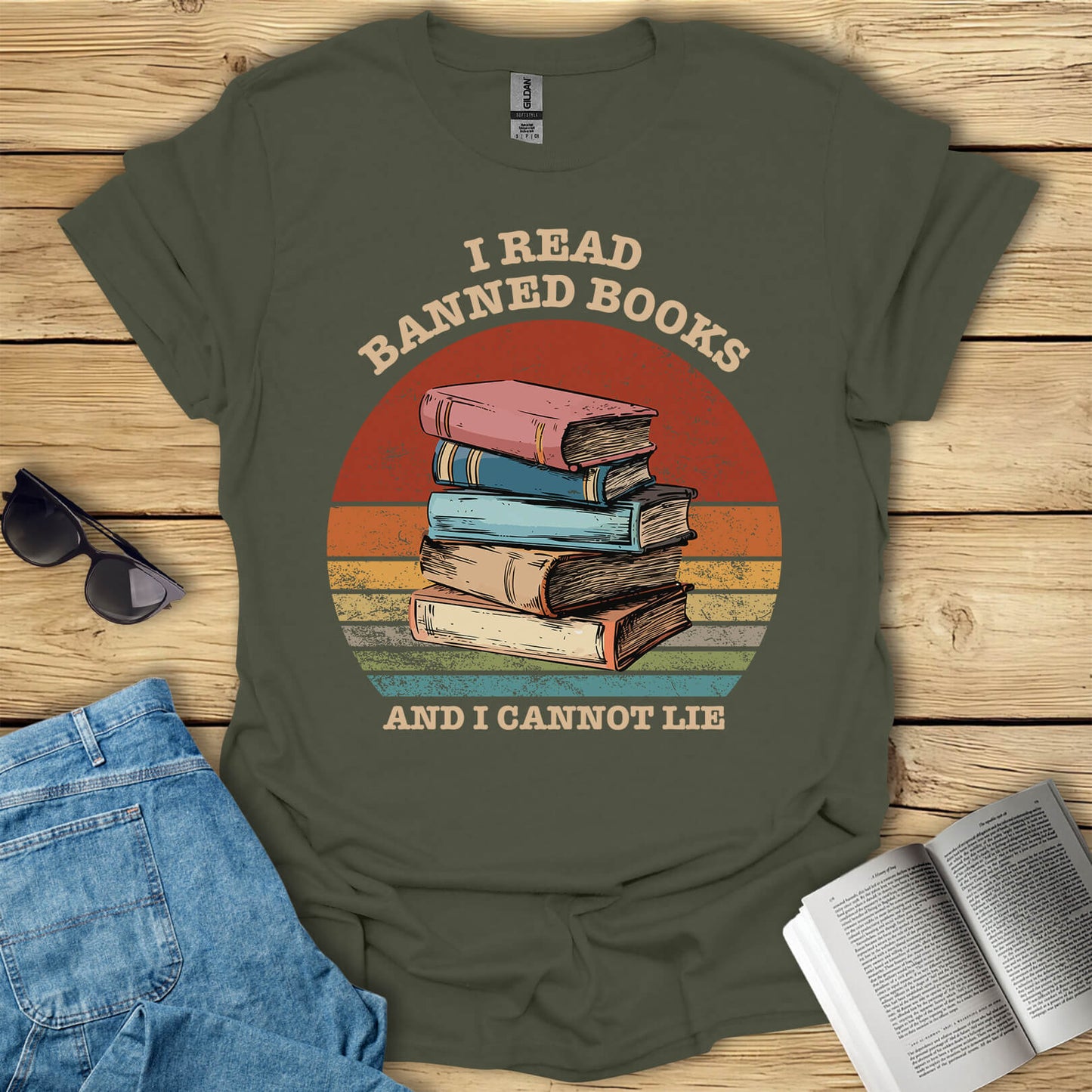 I Read Banned Books T-Shirt