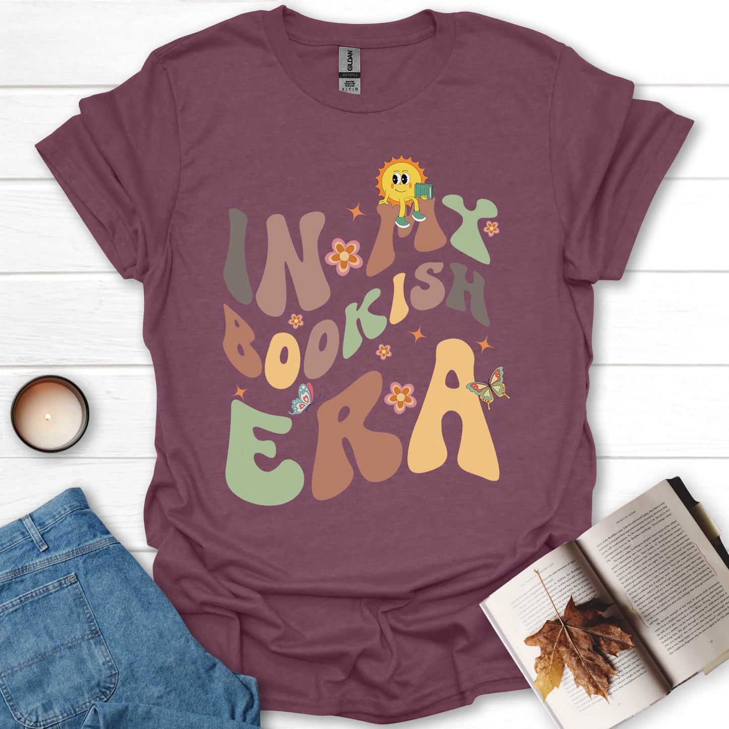 In My Bookish Era Book Lover T-Shirt