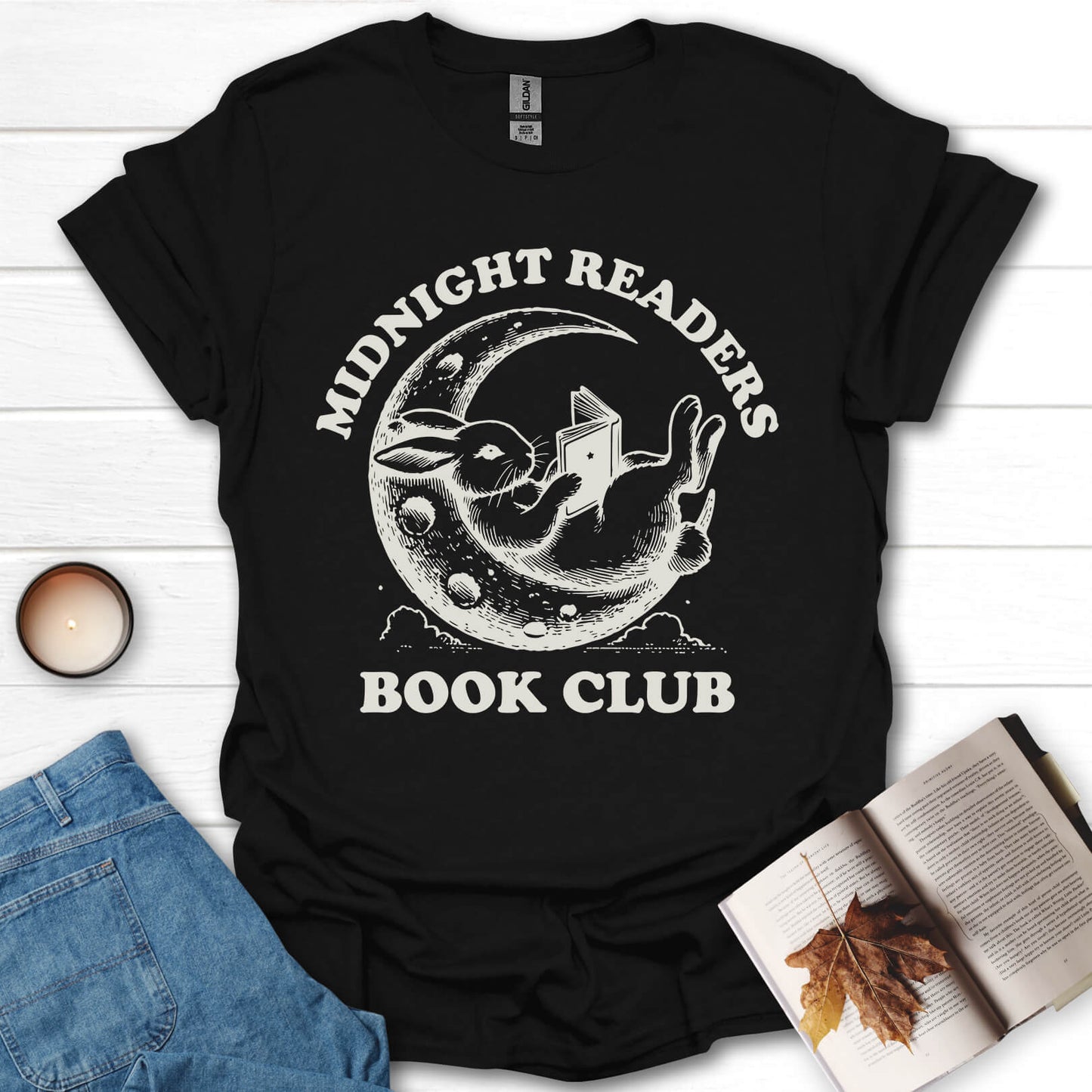 Midnight Readers Book Club T-Shirt