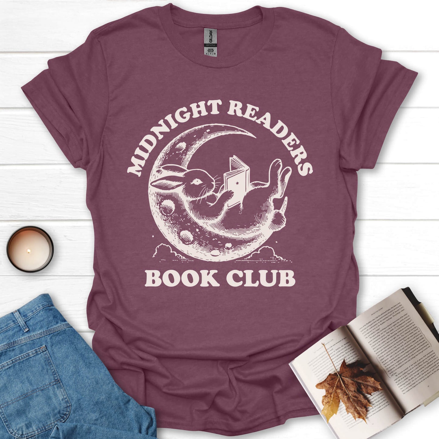 Midnight Readers Book Club T-Shirt