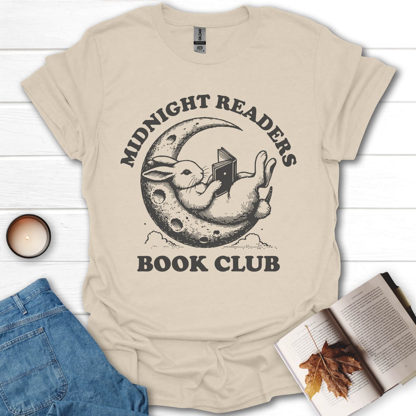 Midnight Readers Book Club T-Shirt