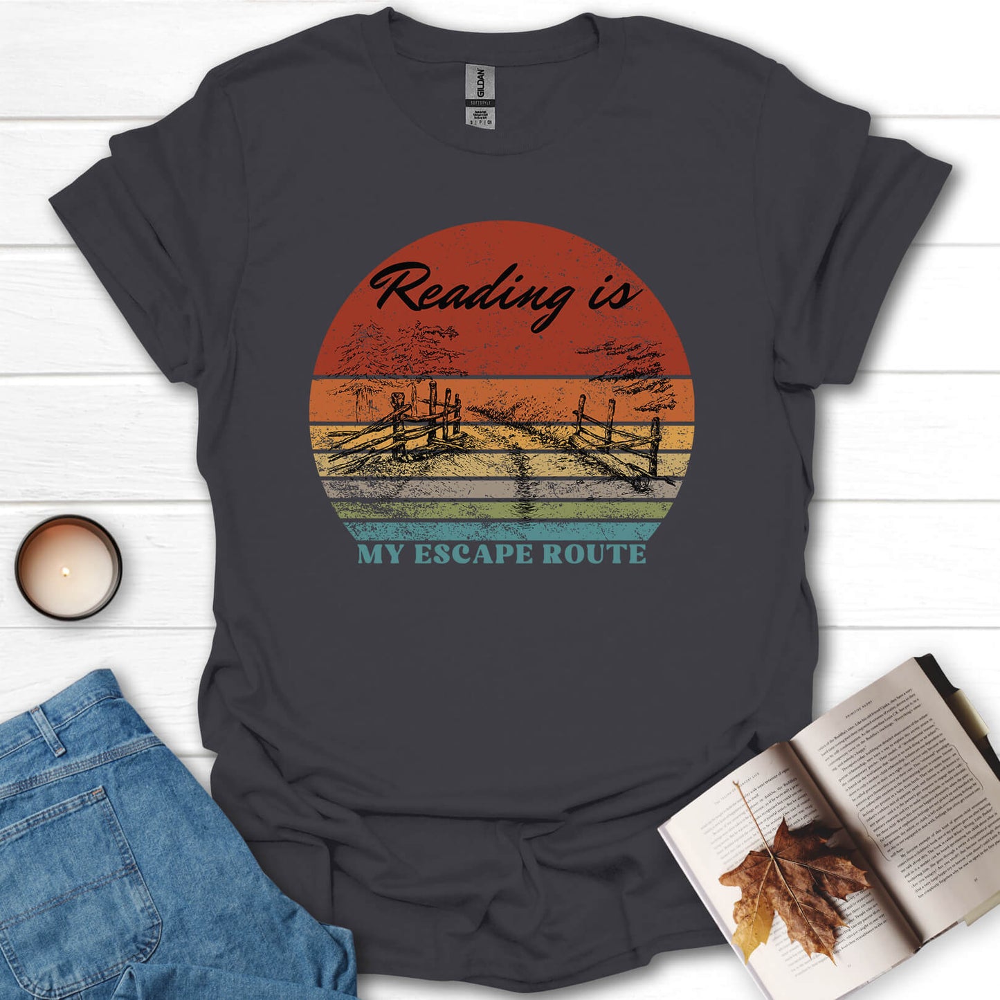 Reading Is My Escape Route T-Shirt
