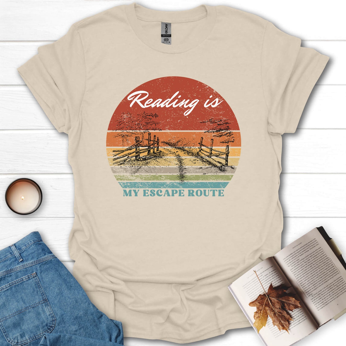Reading Is My Escape Route T-Shirt