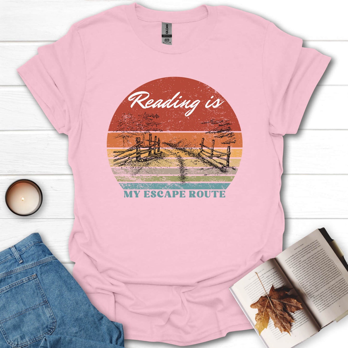 Reading Is My Escape Route T-Shirt