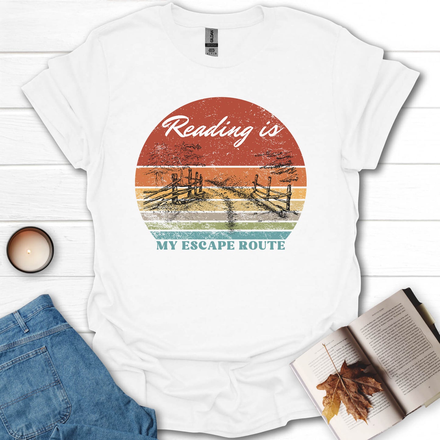 Reading Is My Escape Route T-Shirt
