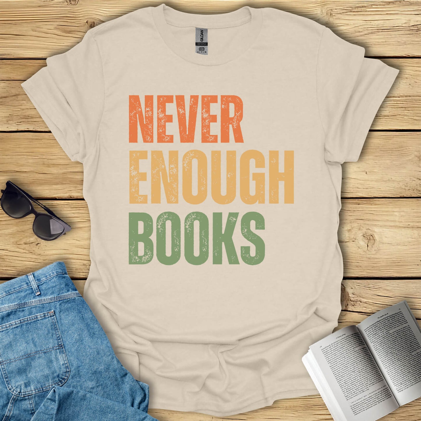 Never Enough Books T-Shirt