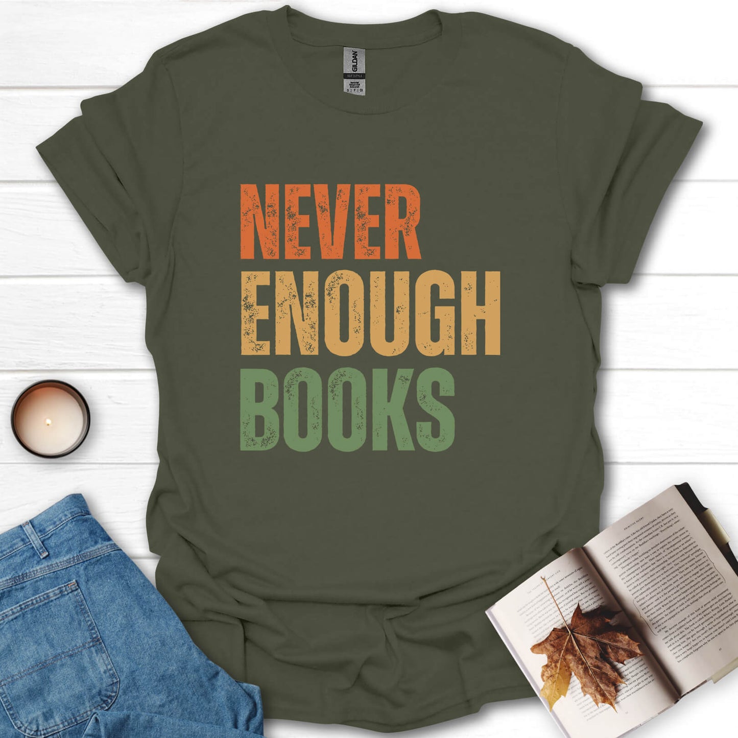 Never Enough Books T-Shirt