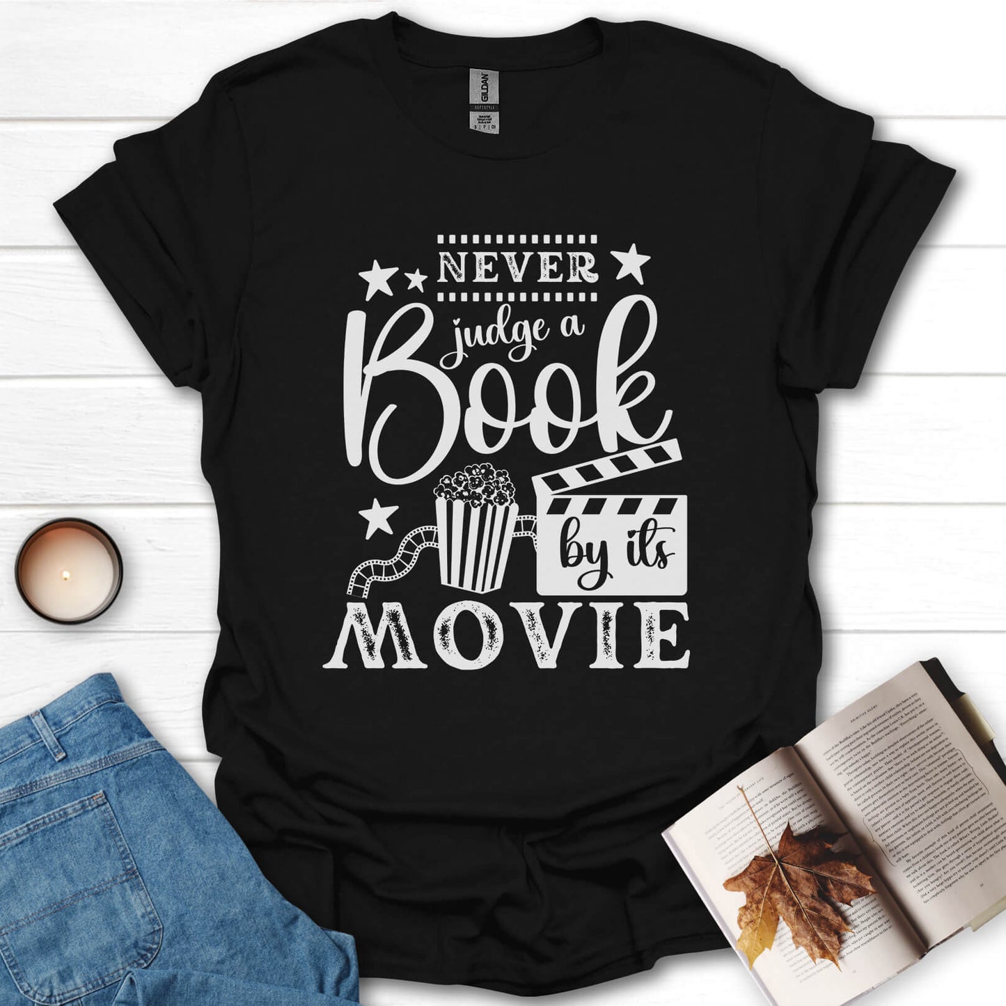 Never Judge A Book By Its Movie T-Shirt