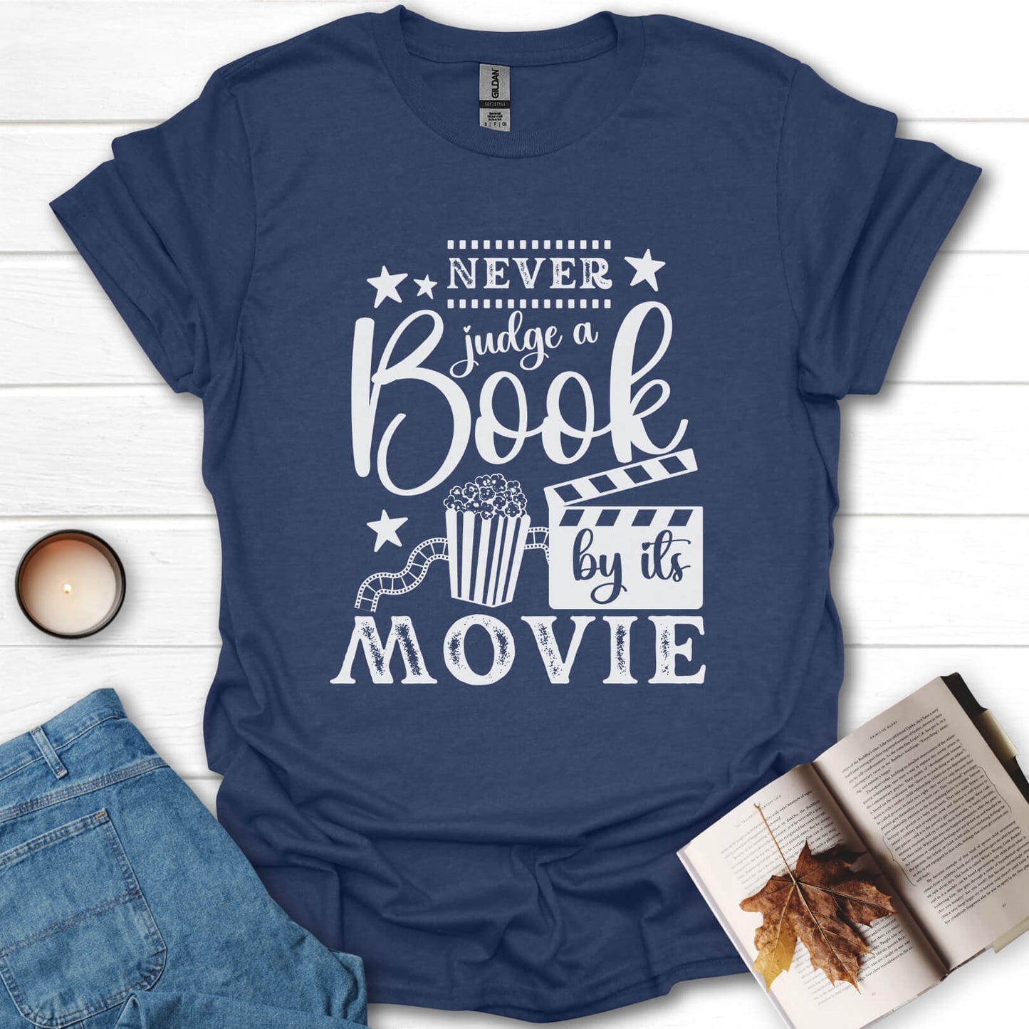 Never Judge A Book By Its Movie T-Shirt