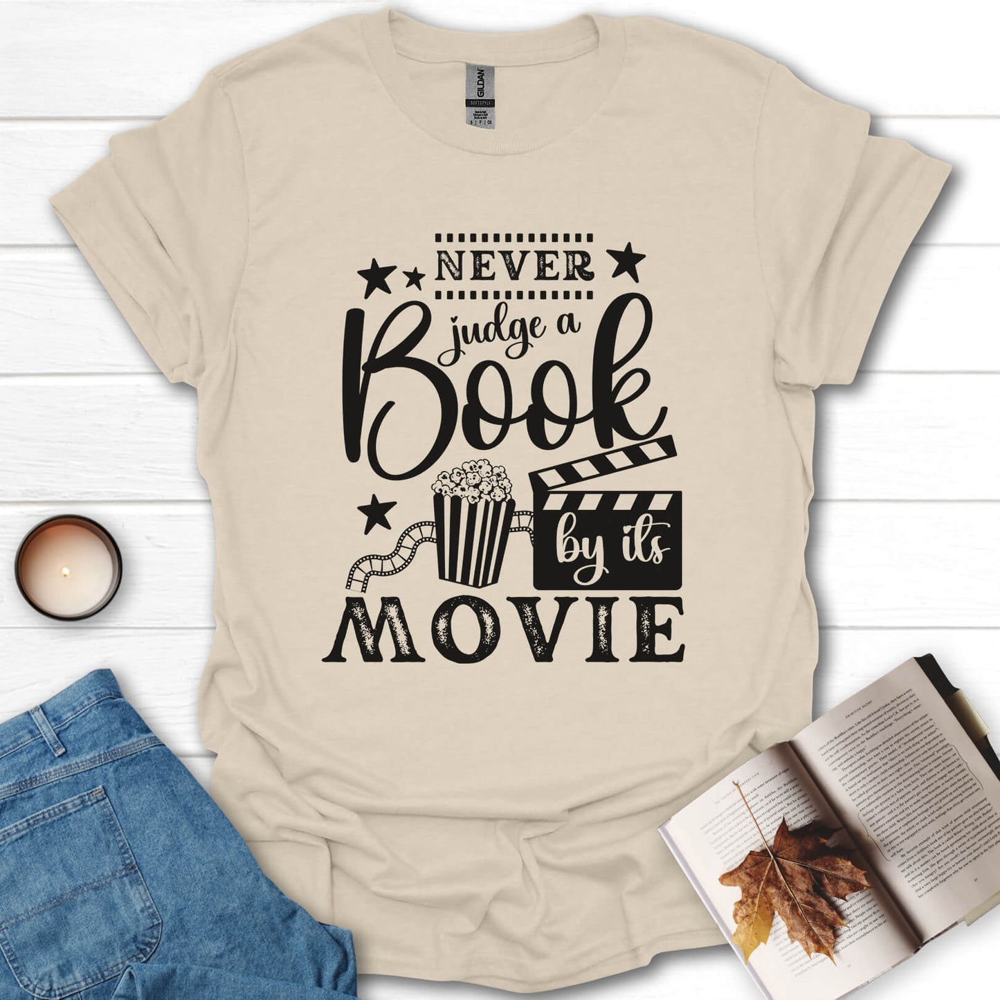 Never Judge A Book By Its Movie T-Shirt