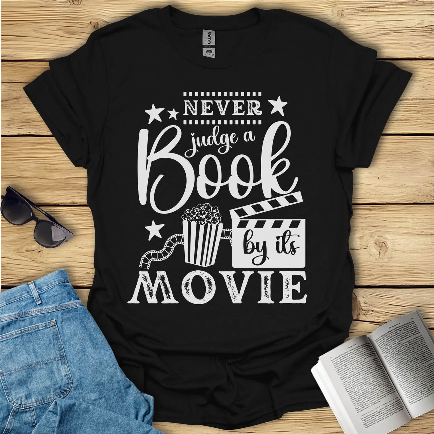 Never Judge A Book By Its Movie T-Shirt