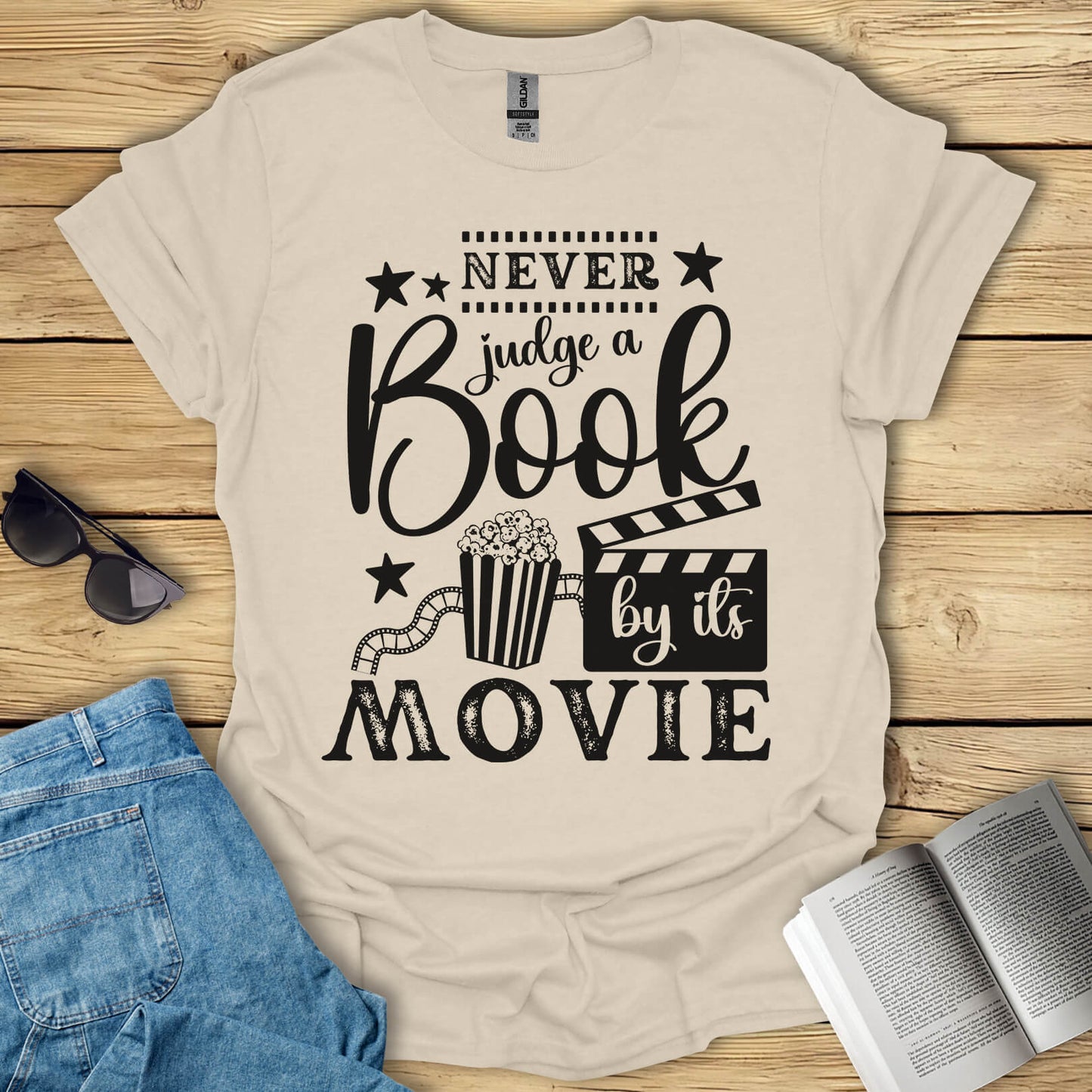 Never Judge A Book By Its Movie T-Shirt