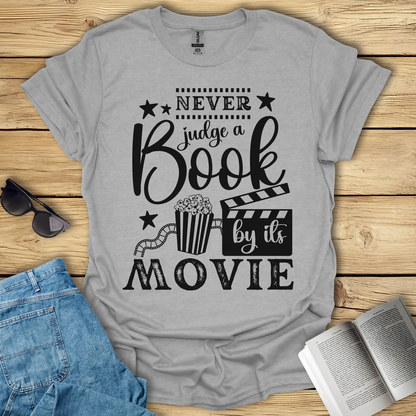 Never Judge A Book By Its Movie T-Shirt