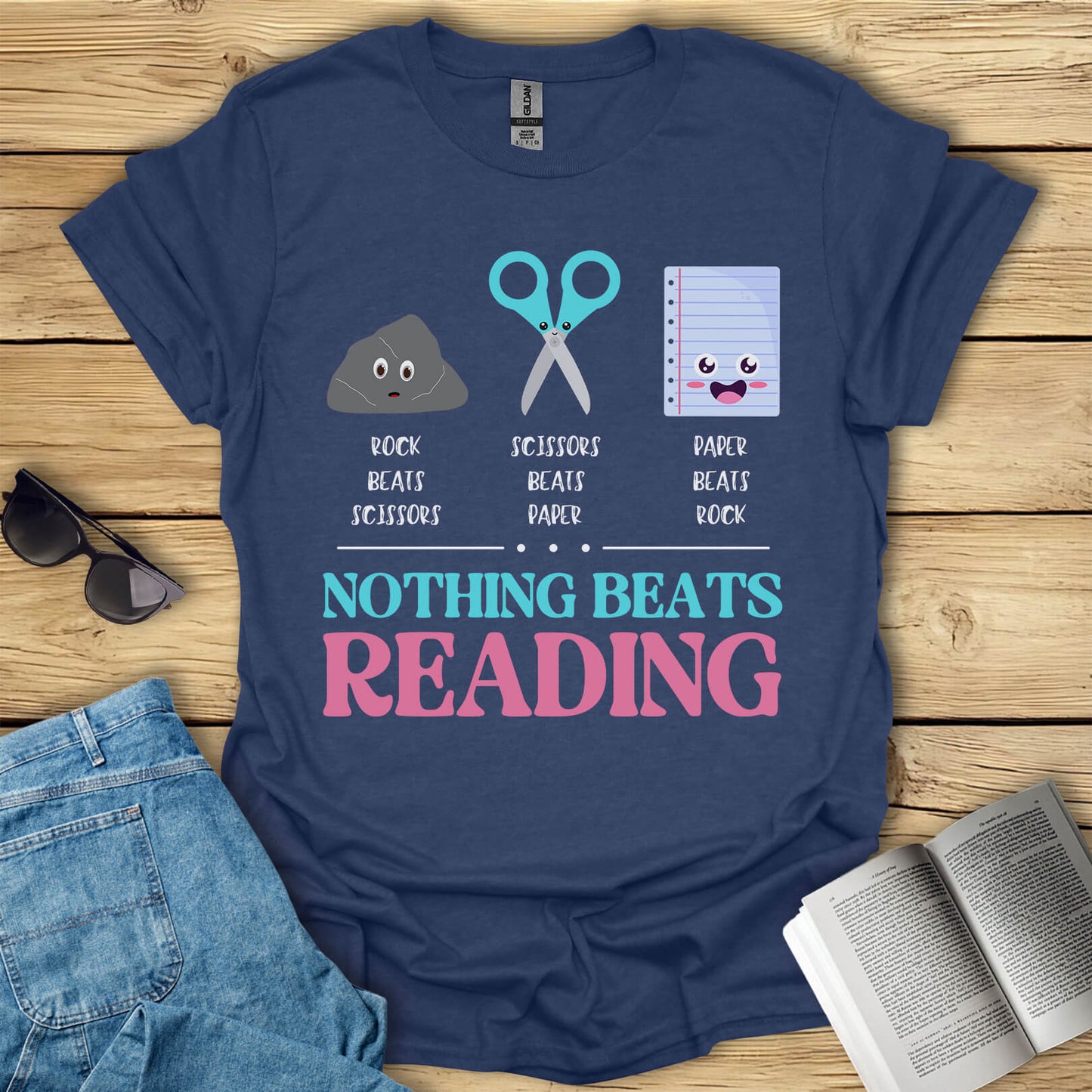 Nothing Beats Reading T-Shirt