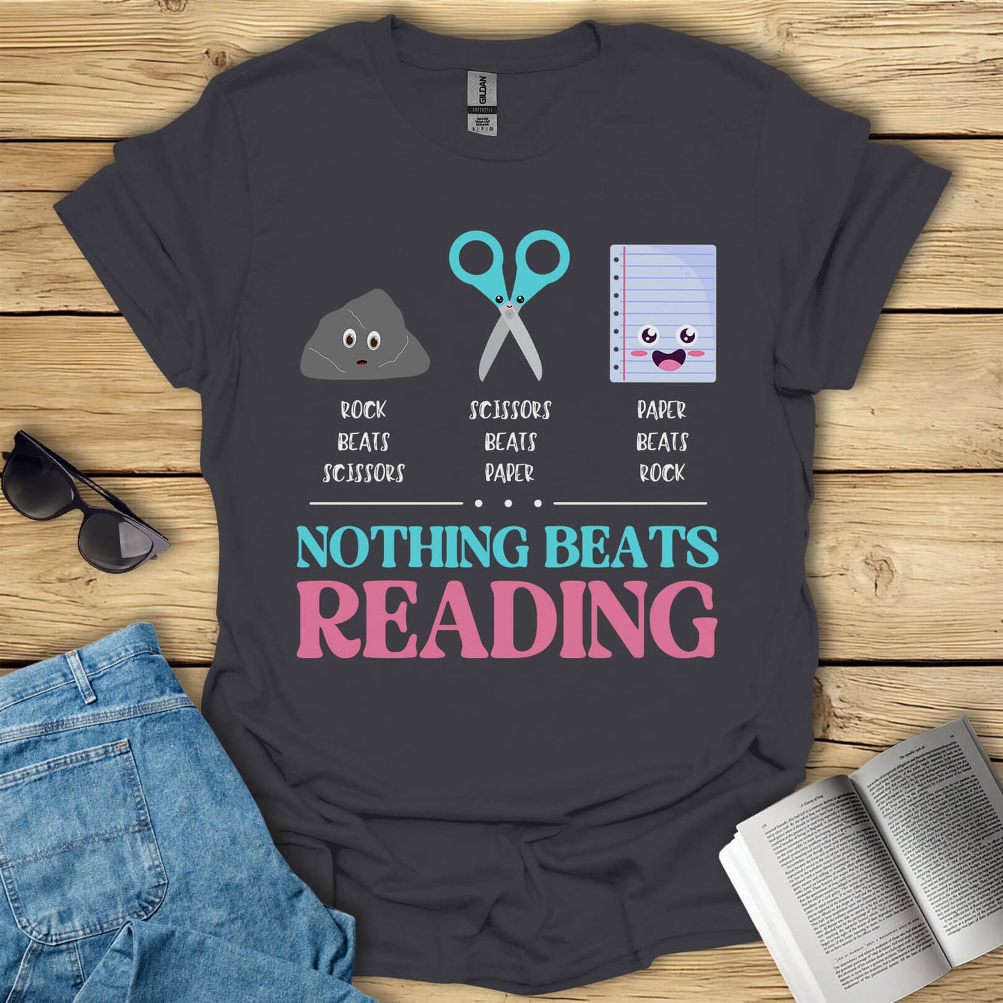 Nothing Beats Reading T-Shirt