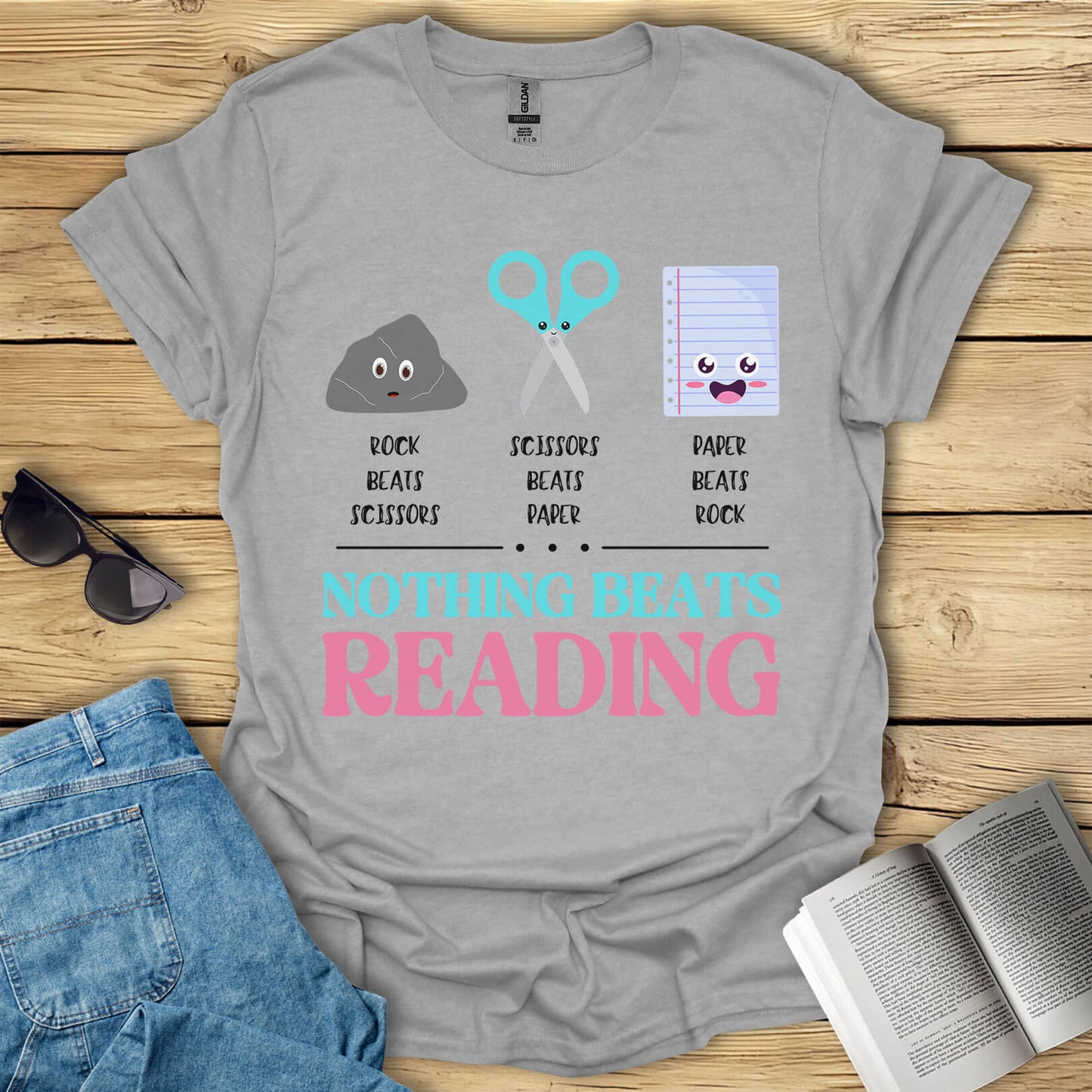 Nothing Beats Reading T-Shirt