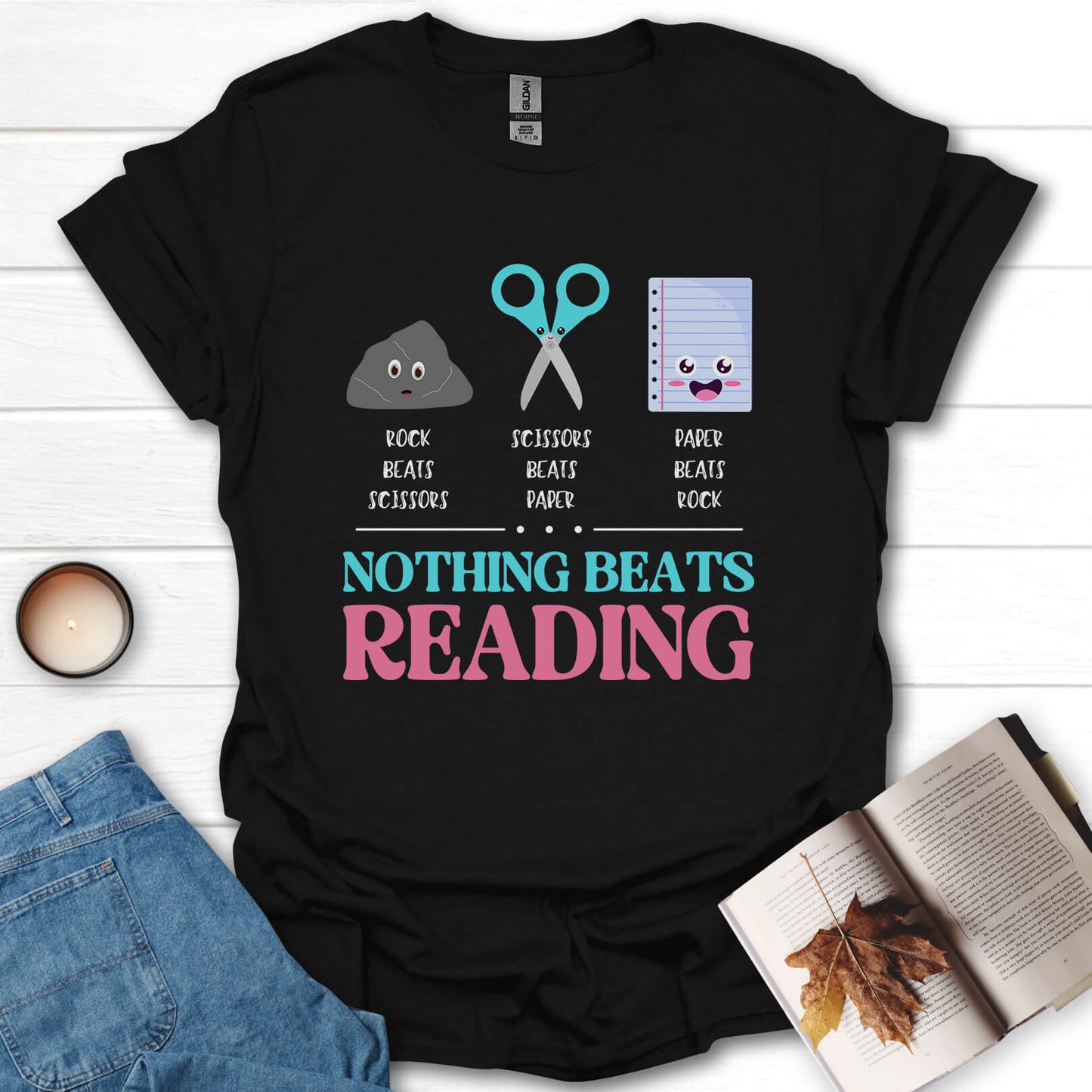 Nothing Beats Reading T-Shirt