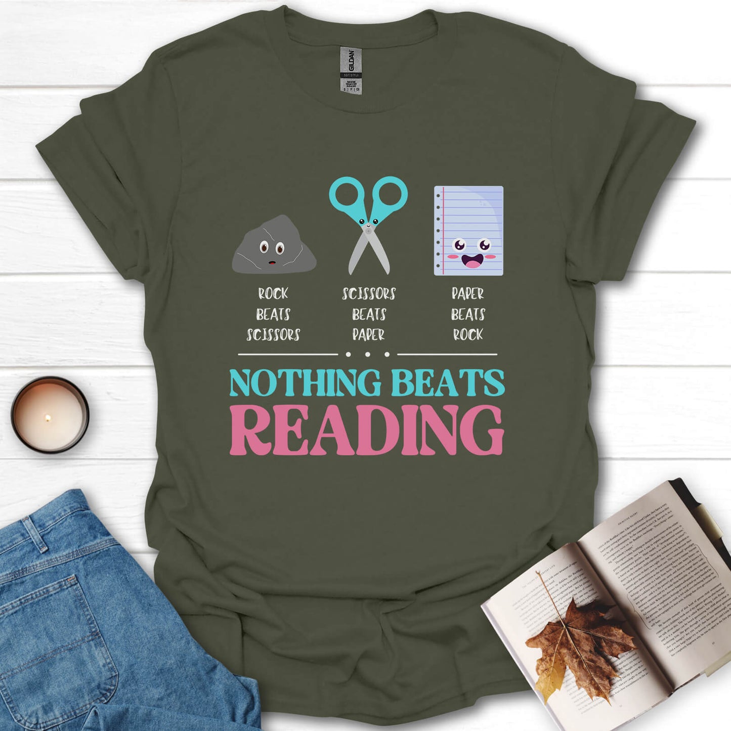 Nothing Beats Reading T-Shirt