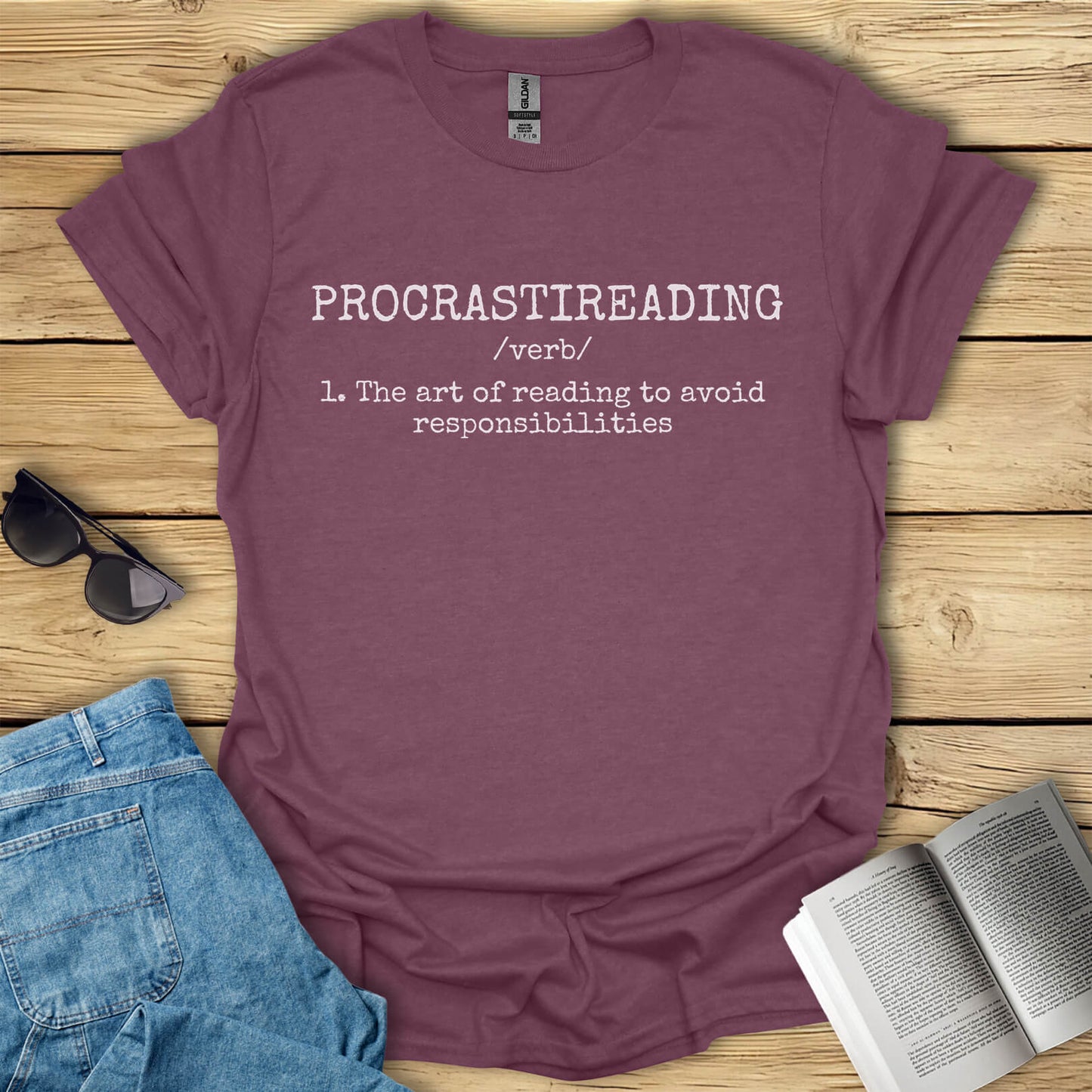 Procrastireading T-Shirt