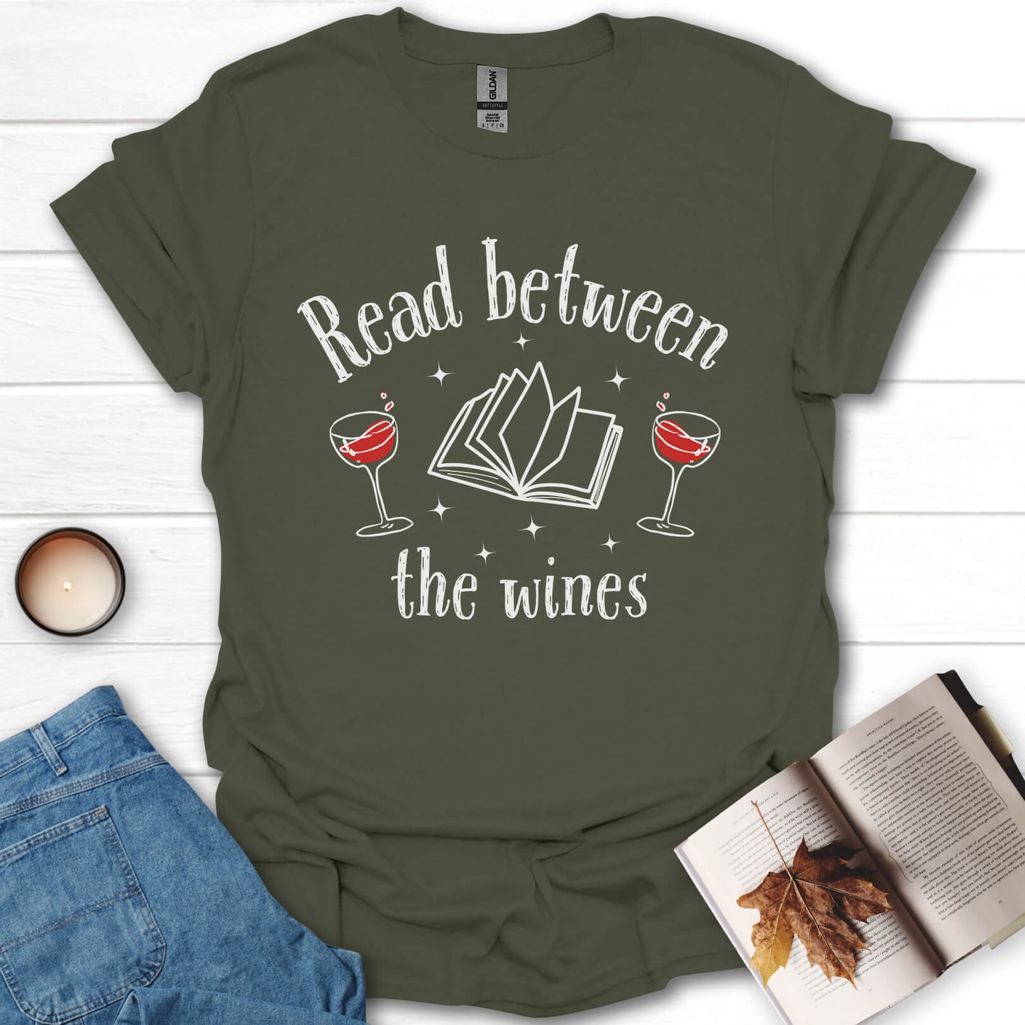 Read Between The Wines T-Shirt
