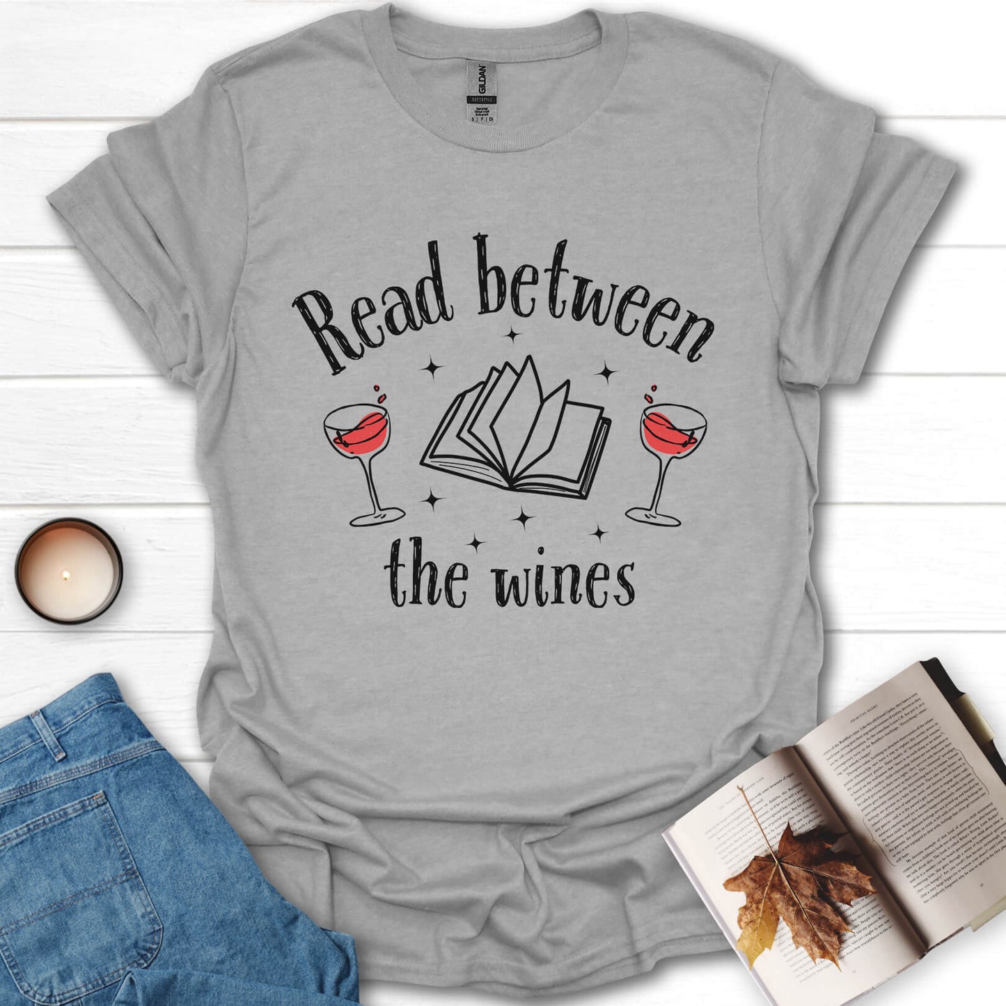 Read Between The Wines T-Shirt