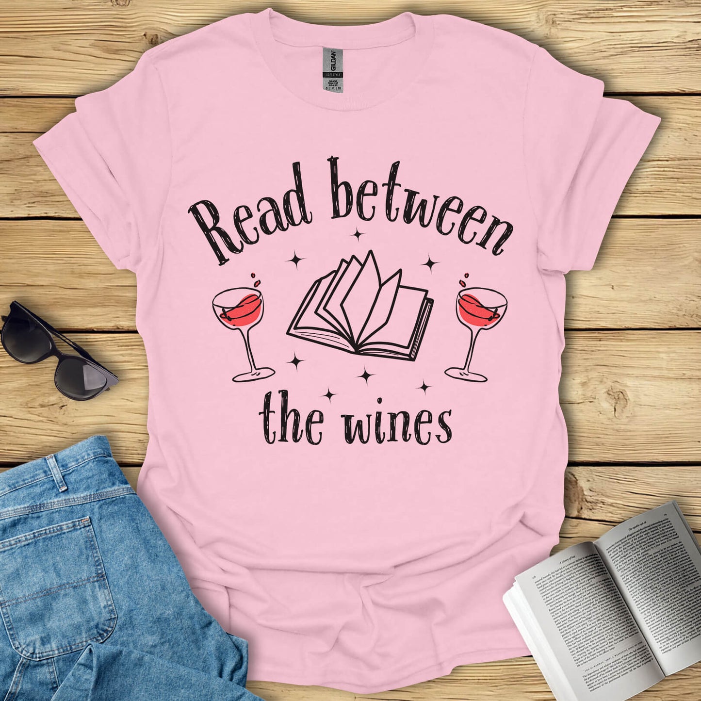 Read Between The Wines T-Shirt