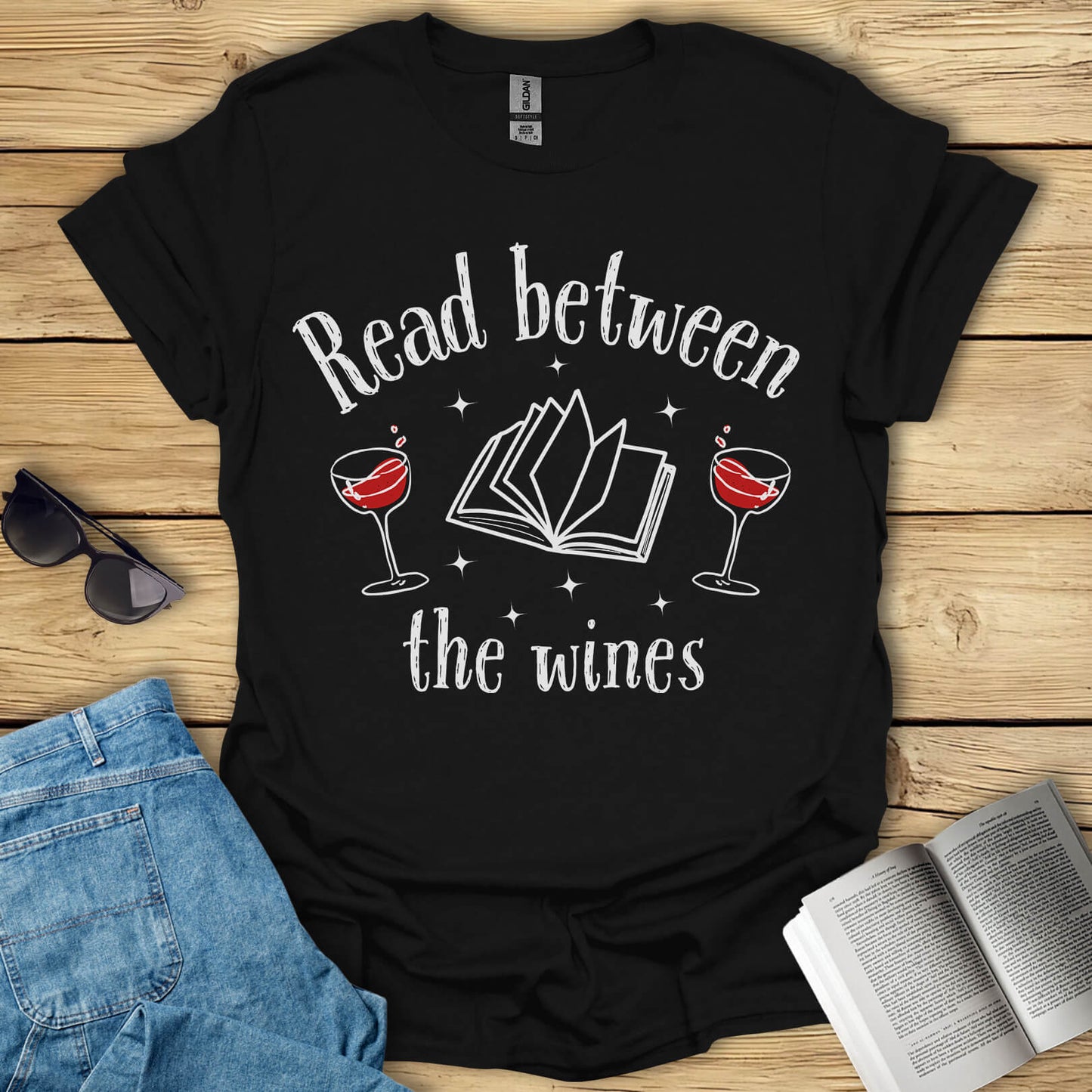 Read Between The Wines T-Shirt