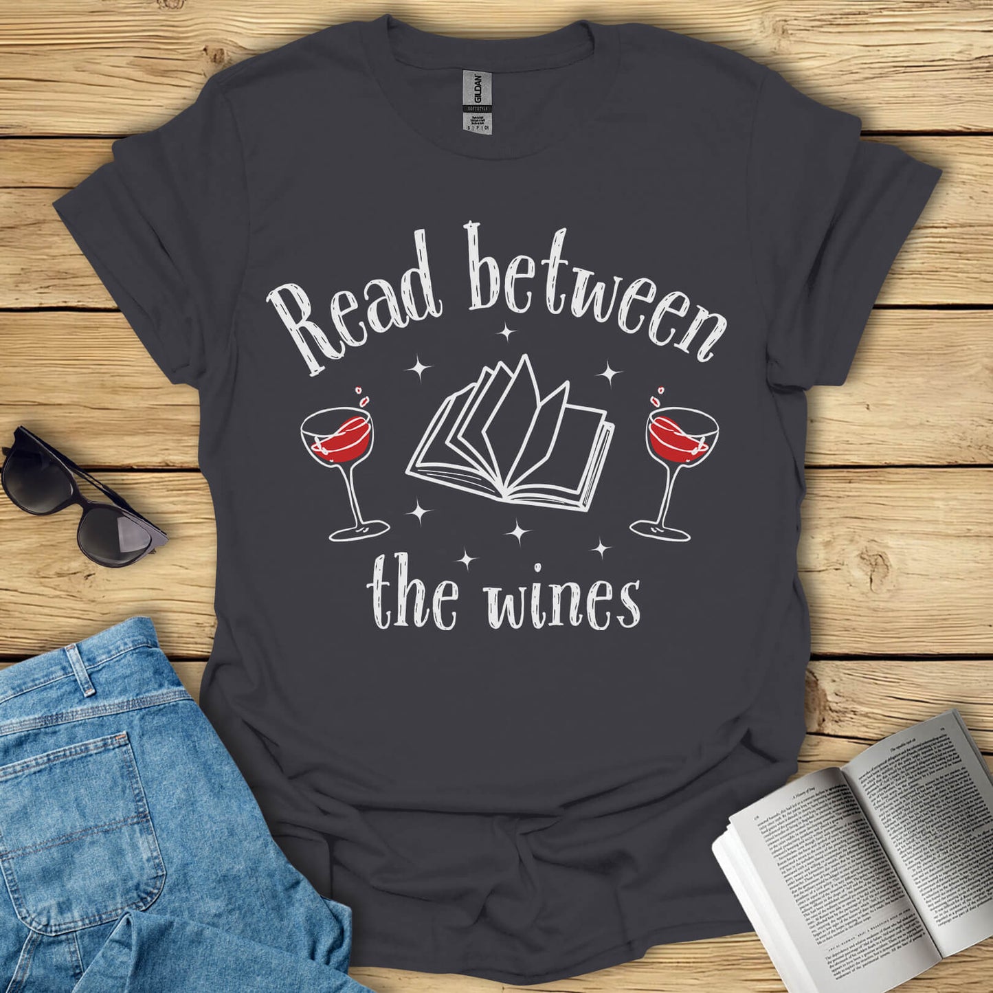 Read Between The Wines T-Shirt