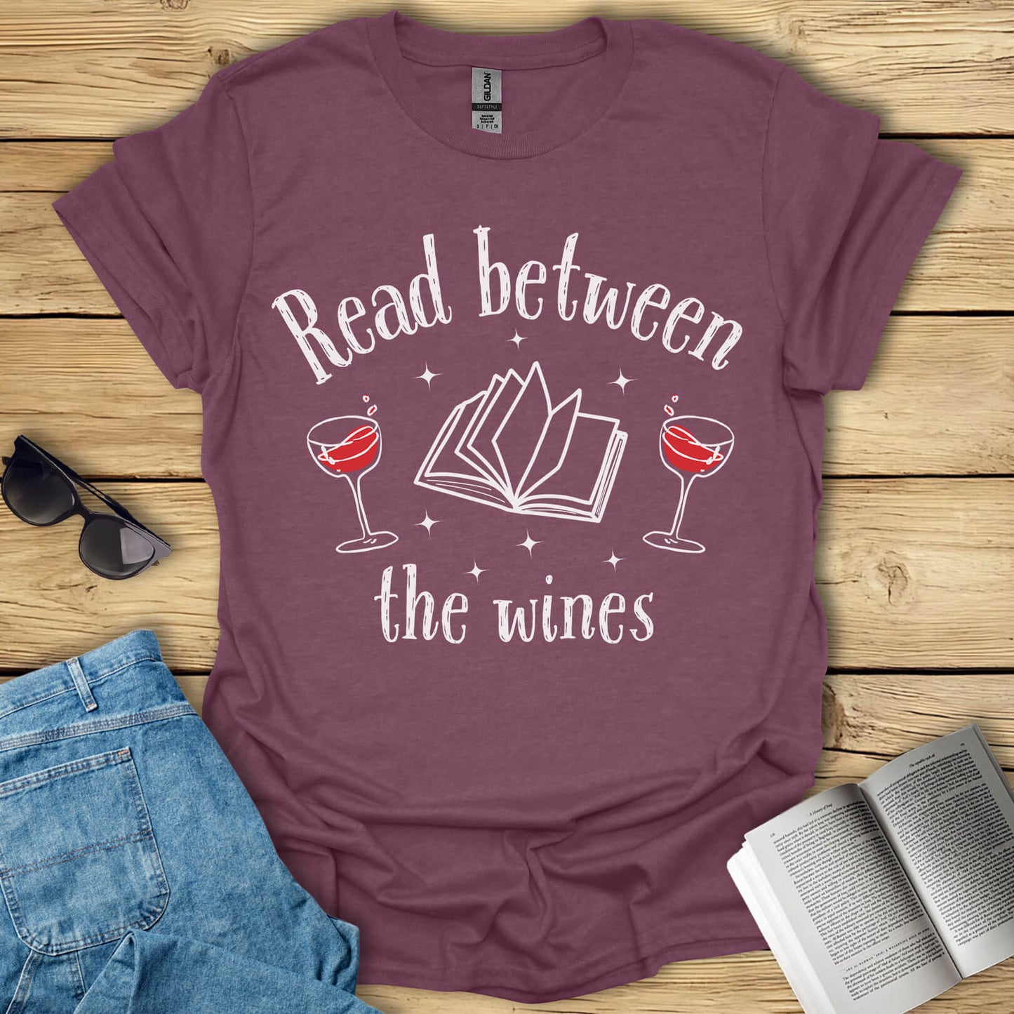 Read Between The Wines T-Shirt