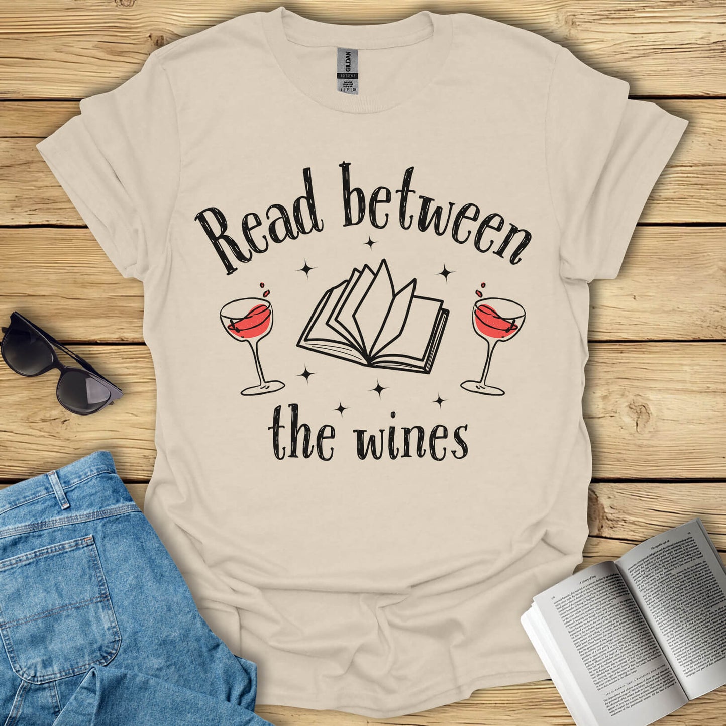 Read Between The Wines T-Shirt