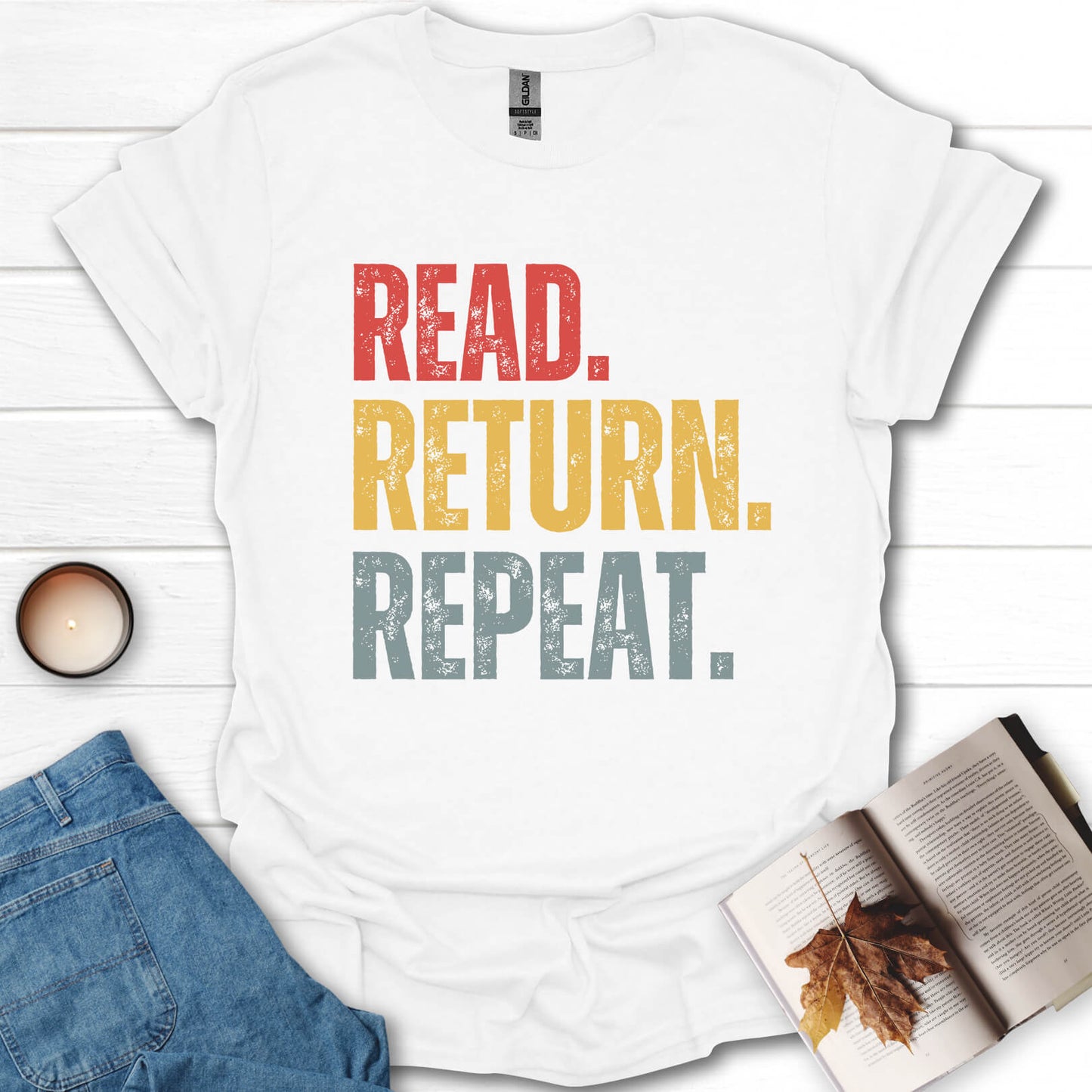 Read, Return, Repeat T-Shirt