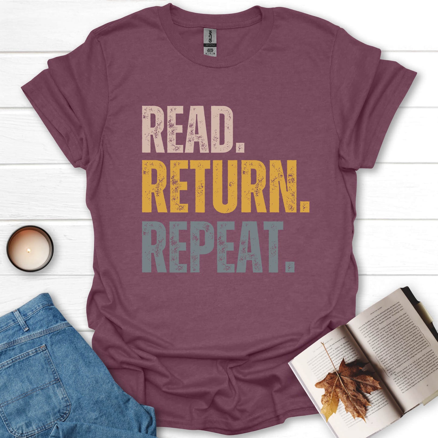 Read, Return, Repeat T-Shirt