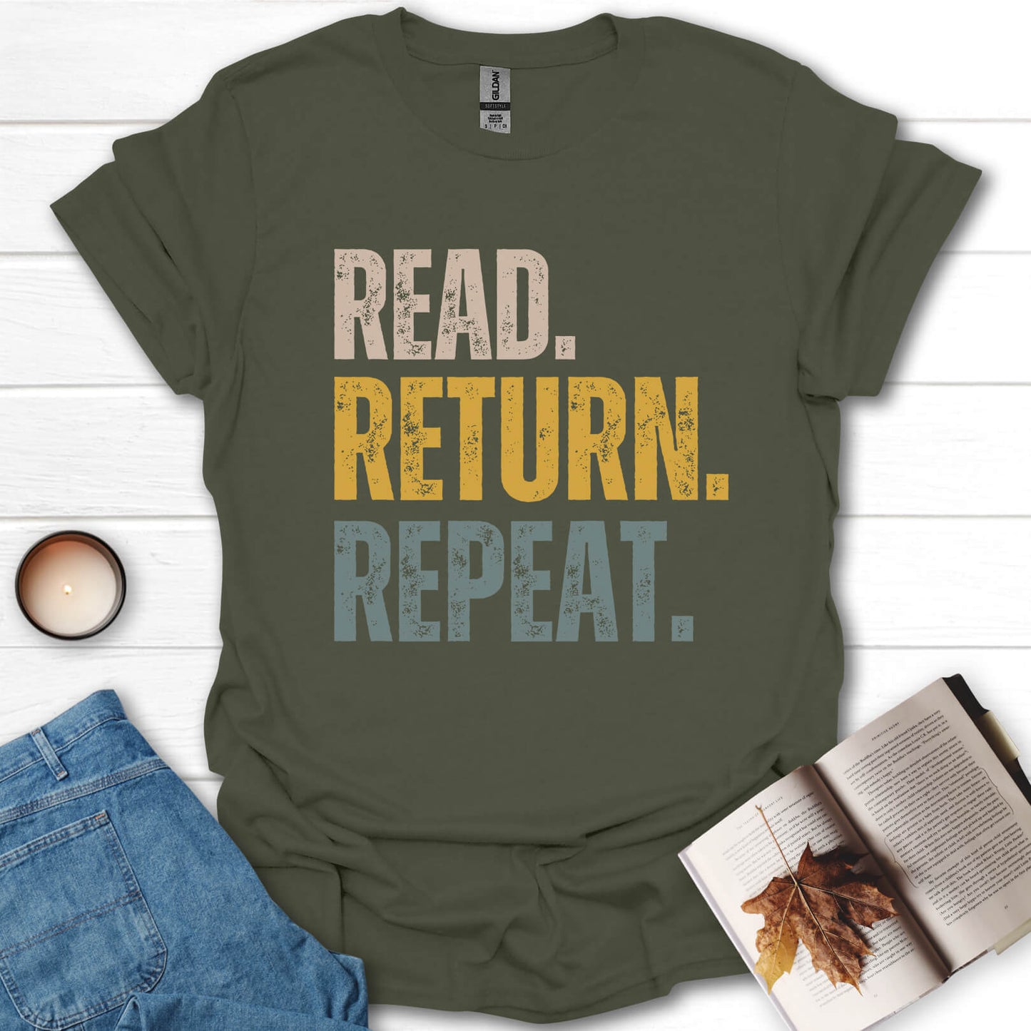 Read, Return, Repeat T-Shirt