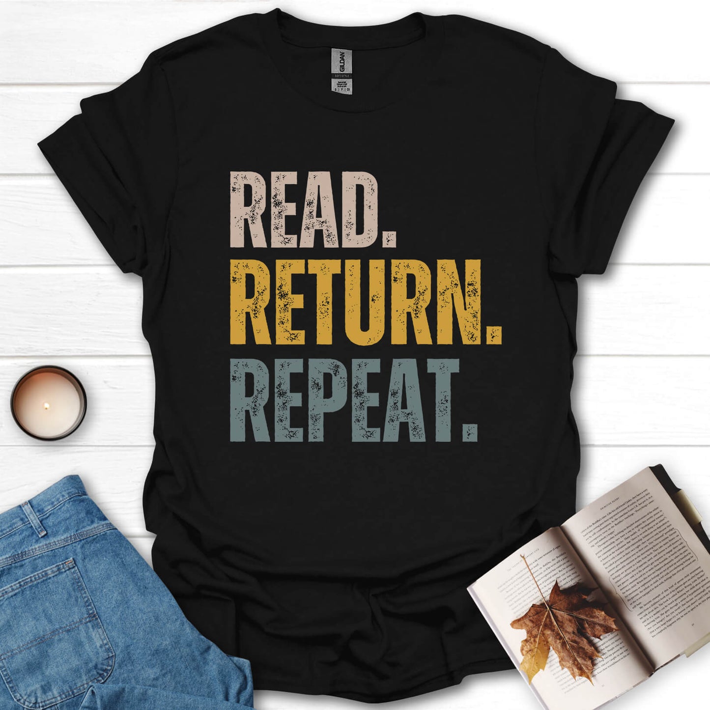 Read, Return, Repeat T-Shirt