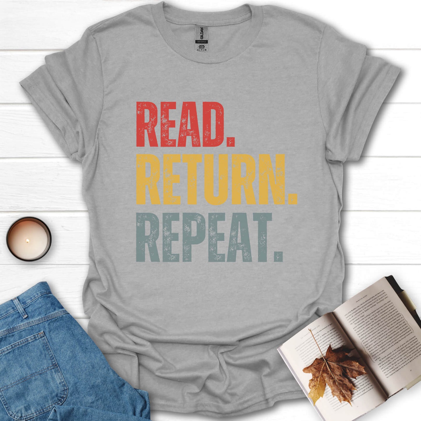Read, Return, Repeat T-Shirt