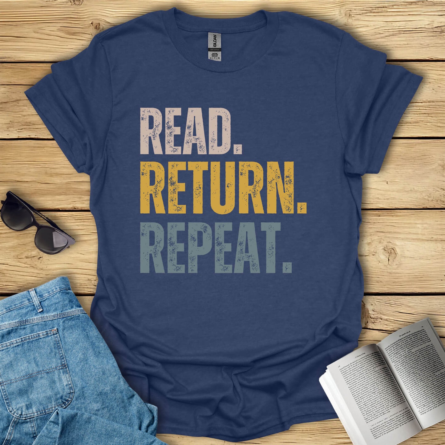 Read, Return, Repeat T-Shirt