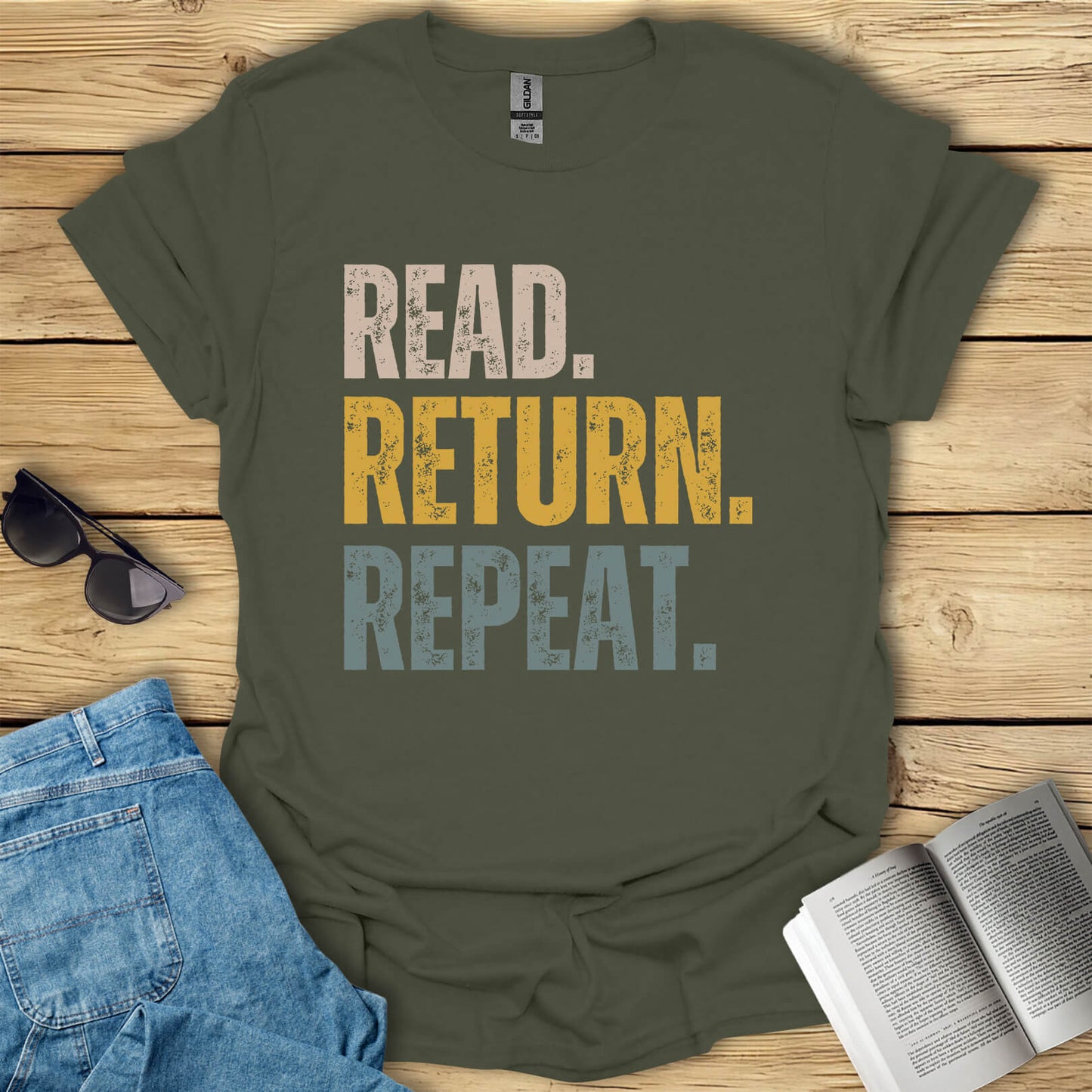 Read, Return, Repeat T-Shirt