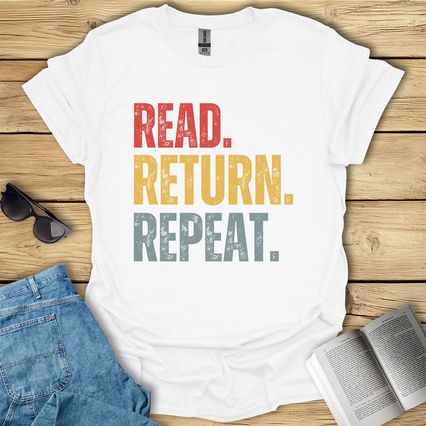 Read, Return, Repeat T-Shirt
