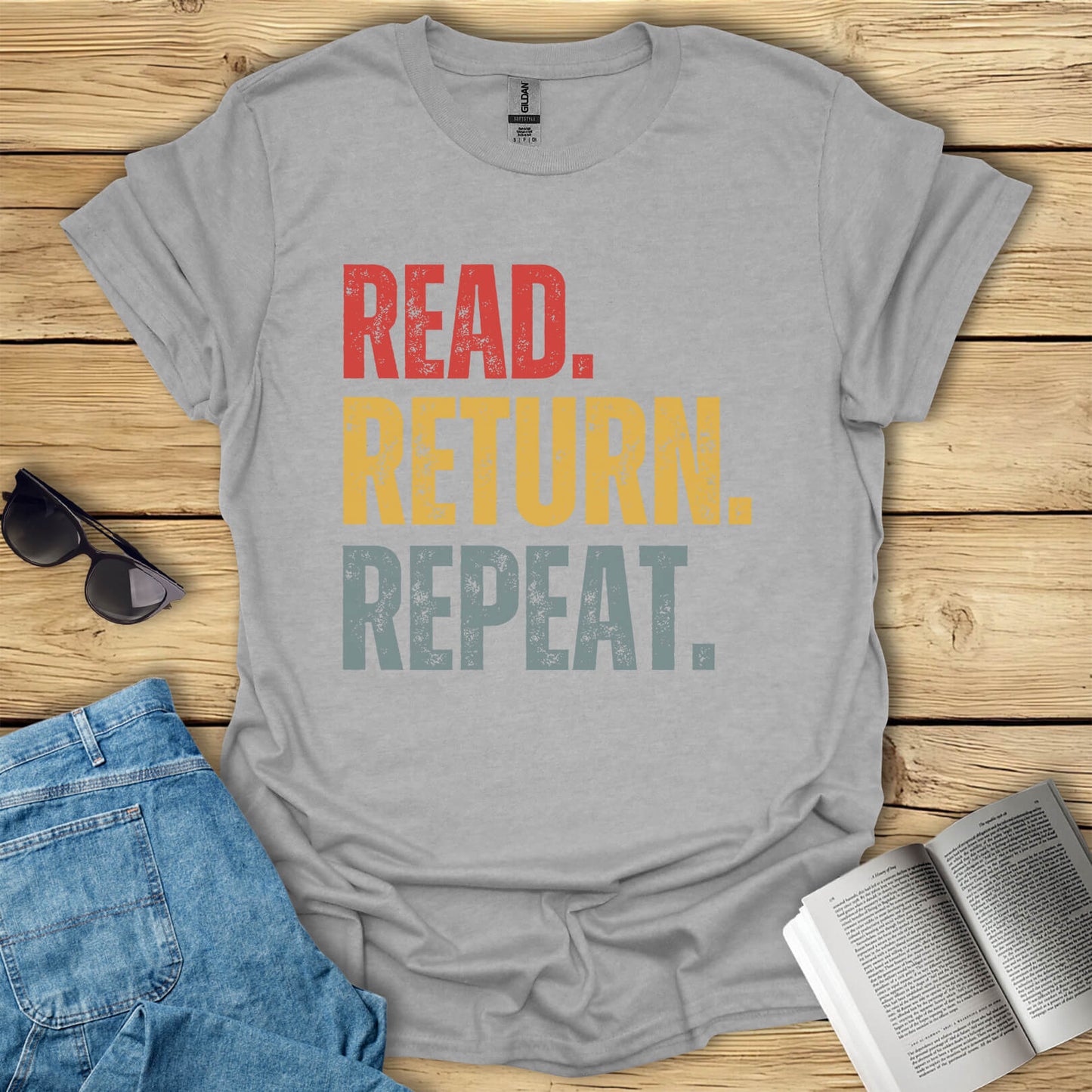 Read, Return, Repeat T-Shirt